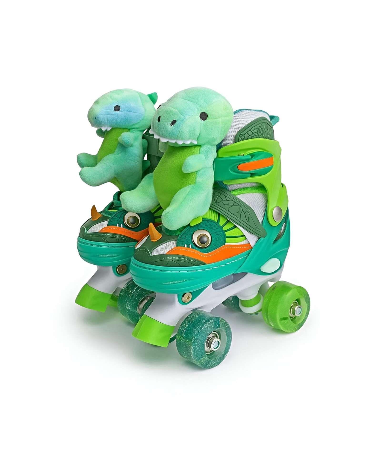 PATINES 4 RUEDAS DINOPATIN CON KIT TALLA  (31-34)-3