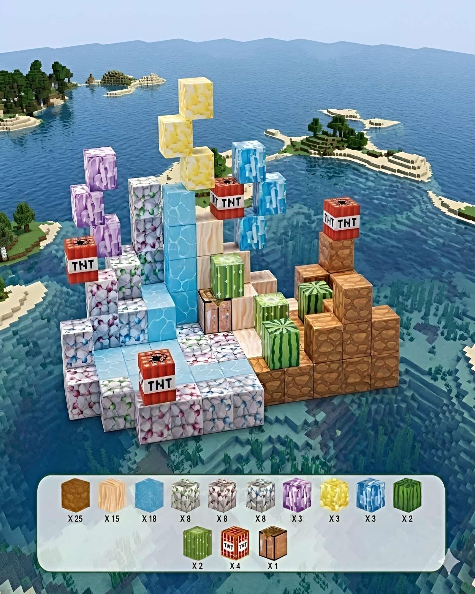 Cubo Magnético de Construcción 3D 100 piezas-3