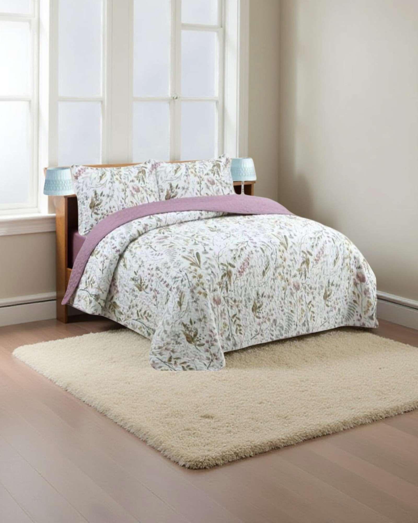 CUBRECAMA QUILT DE VERANO PLAZA Y MEDIA 180x230cm V29-2