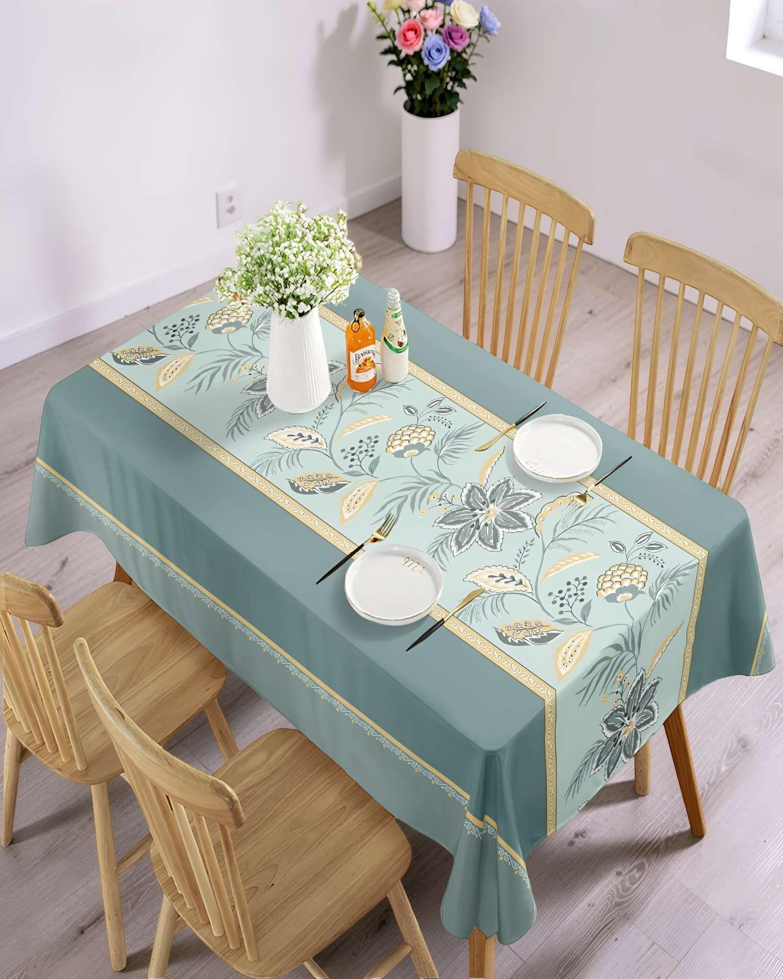 MANTEL GRUESO CON DISEÑOS DECORATIVOS 140X220 CM D11-2