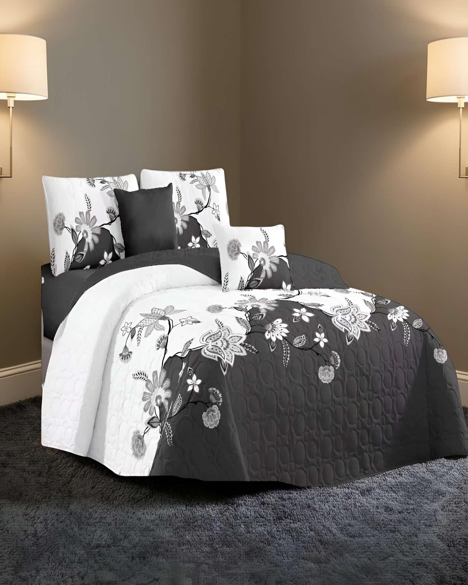 QUILT CUBRECAMA DE VERANO KING CON DISENO 2-2