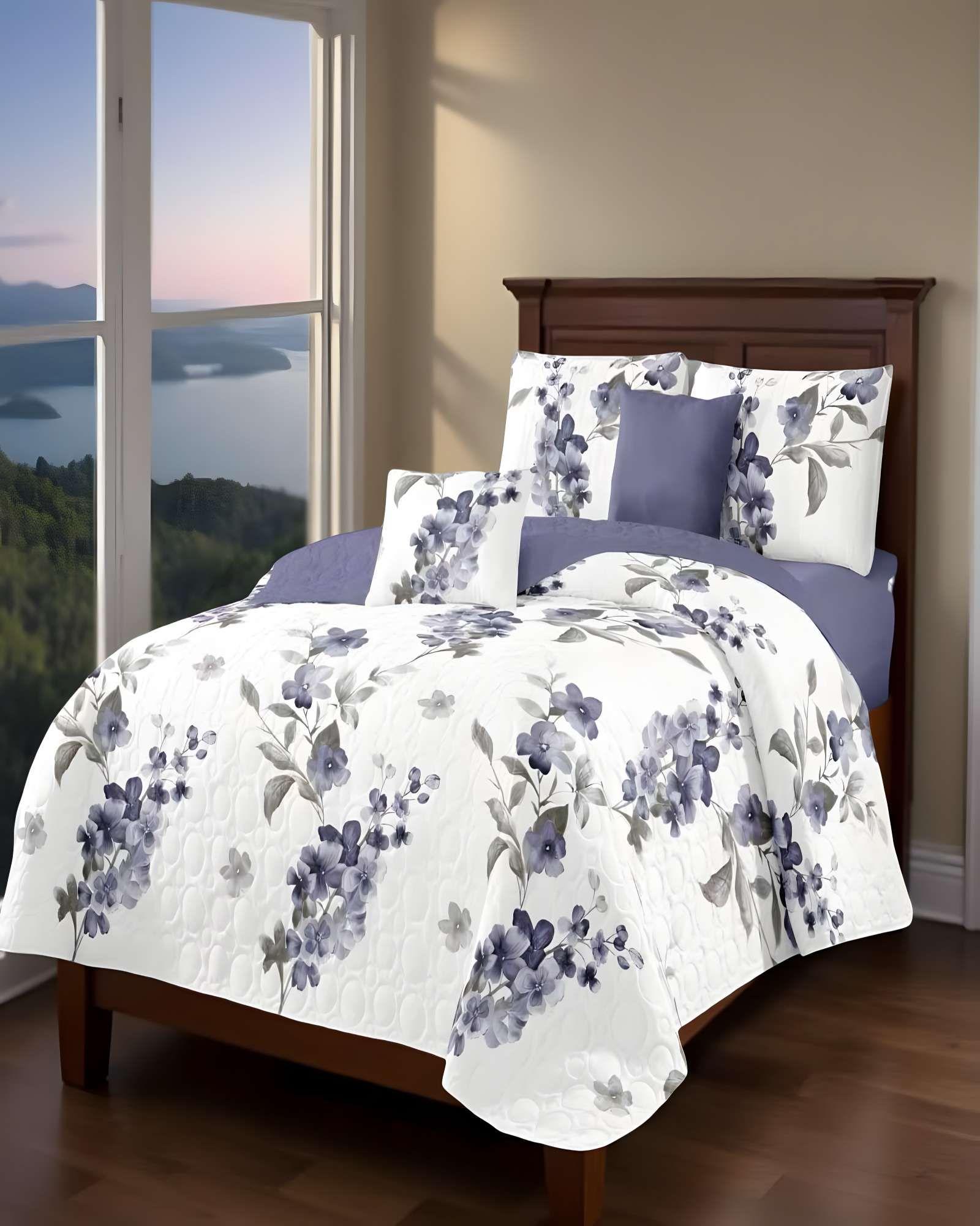 QUILT CUBRECAMA DE VERANO KING BLANCO 02-3