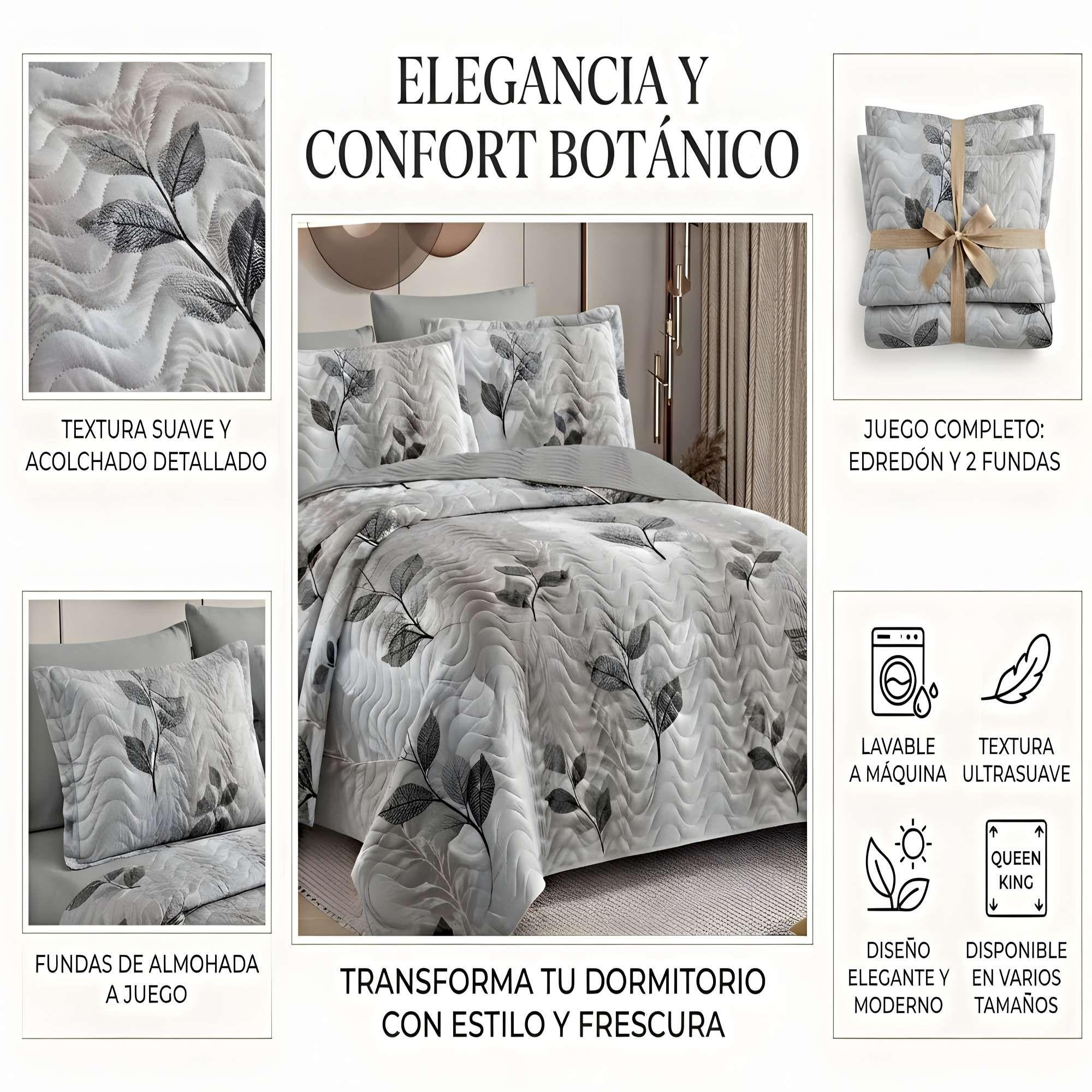 CUBRECAMA QUILT DE VERANO ULTRA FRESCO PLAZA Y MEDIA C4-3