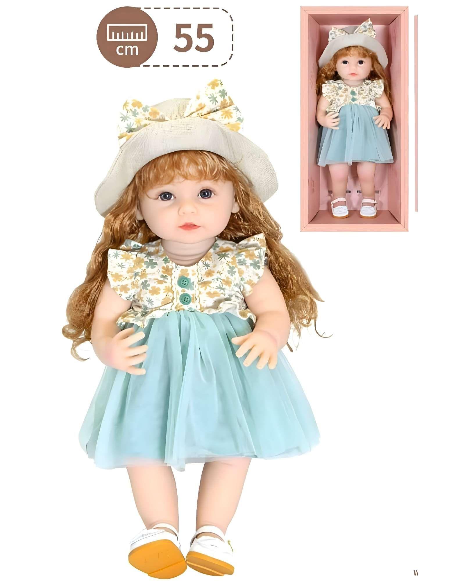 Muñeca infantil bebé realista silicona Venus-0