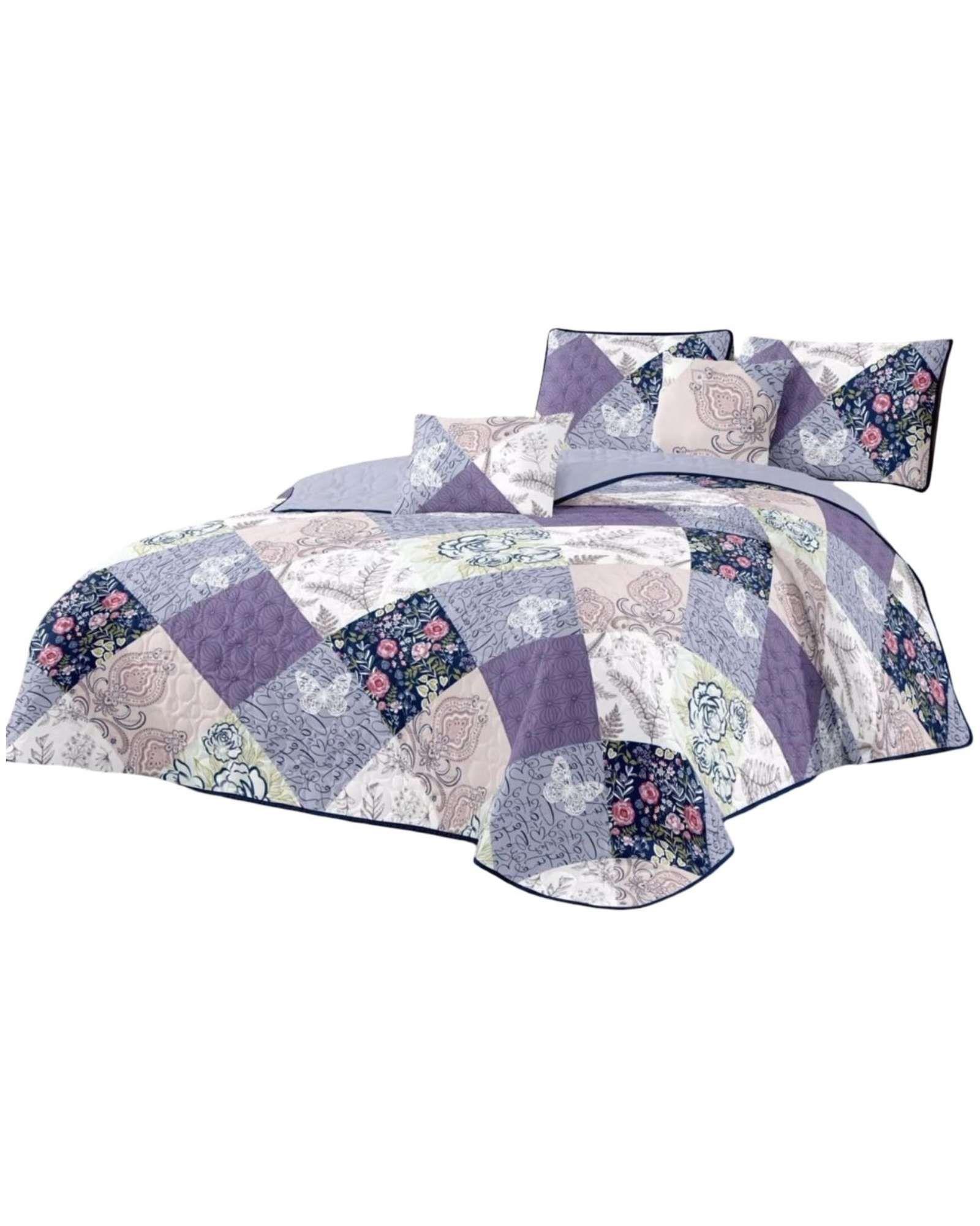 quilt cubrecama verano king V09-1