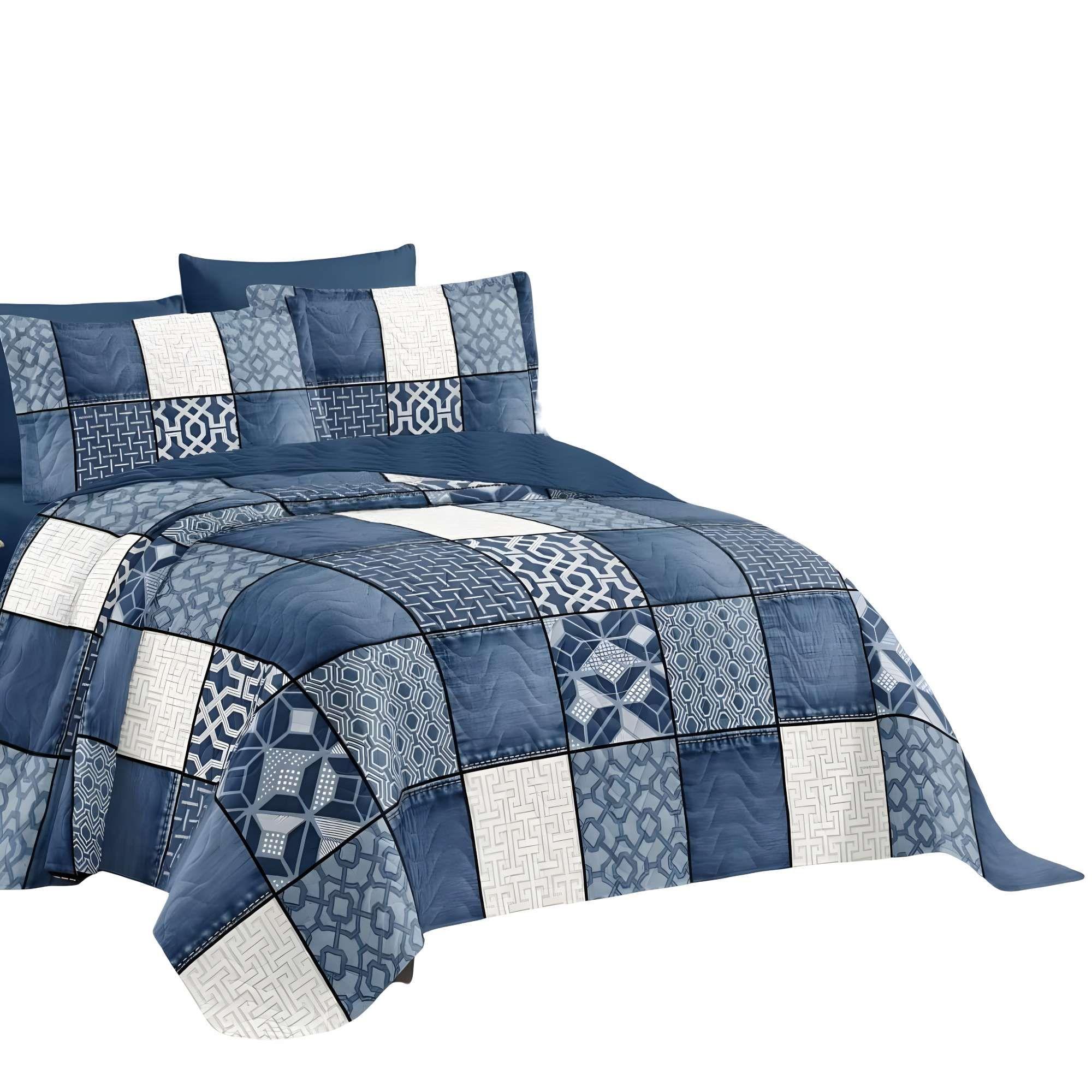 CUBRECAMA PREMIUM DE VERANO CON DISEÑO KING B2-3