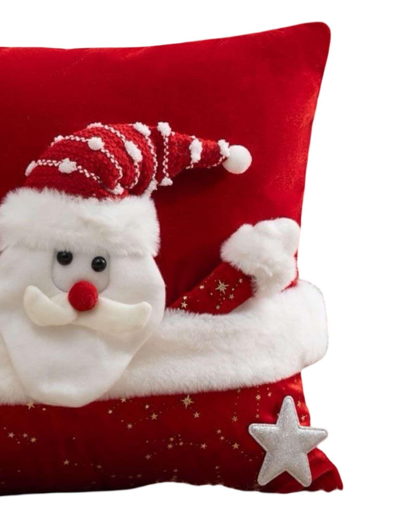 PACK DE 2 FUNDAS DE COJIN PARA NAVIDAD 3D   B3-1