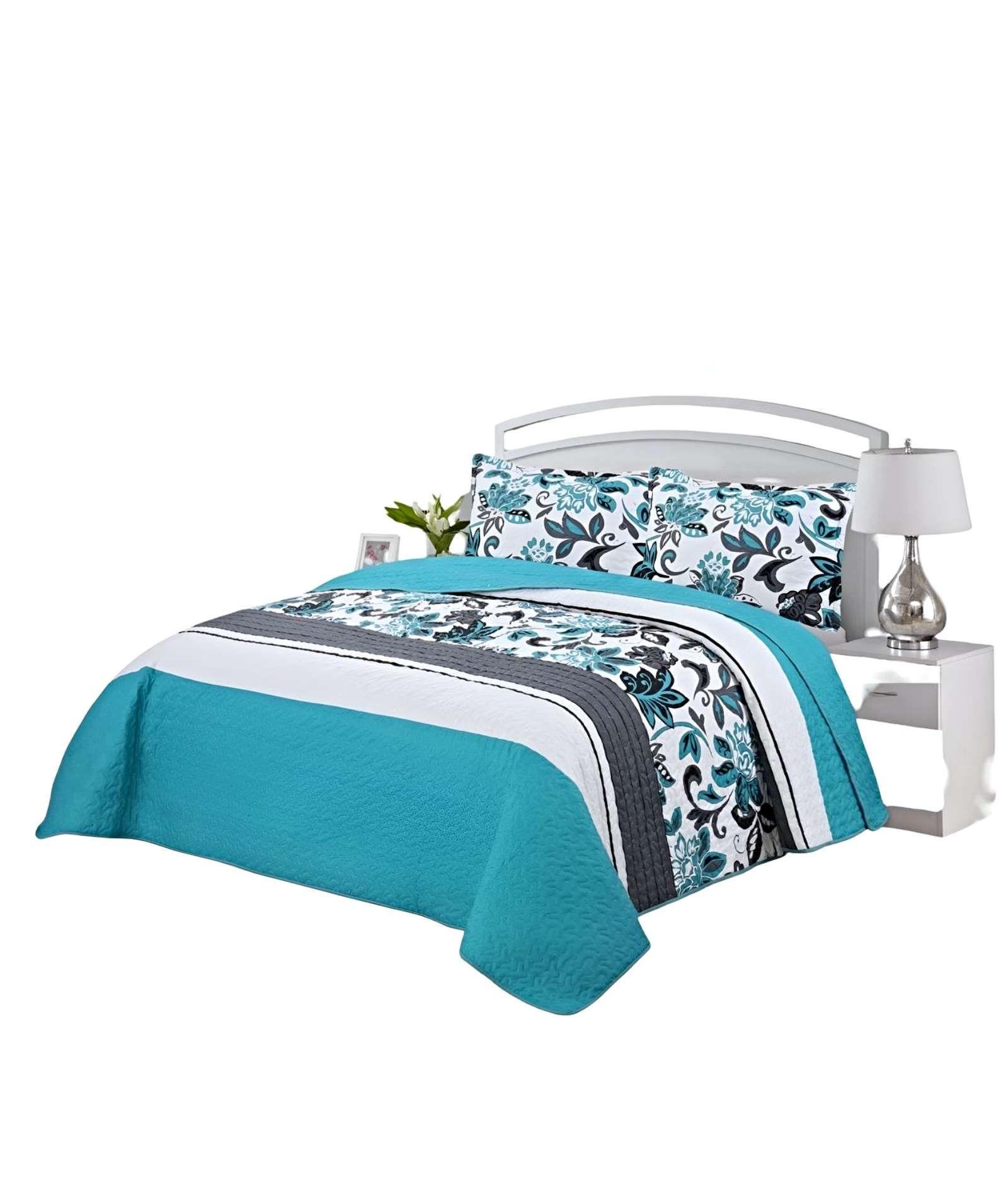 CUBRECAMA QUILT DE VERANO PLAZA Y MEDIA A20-0