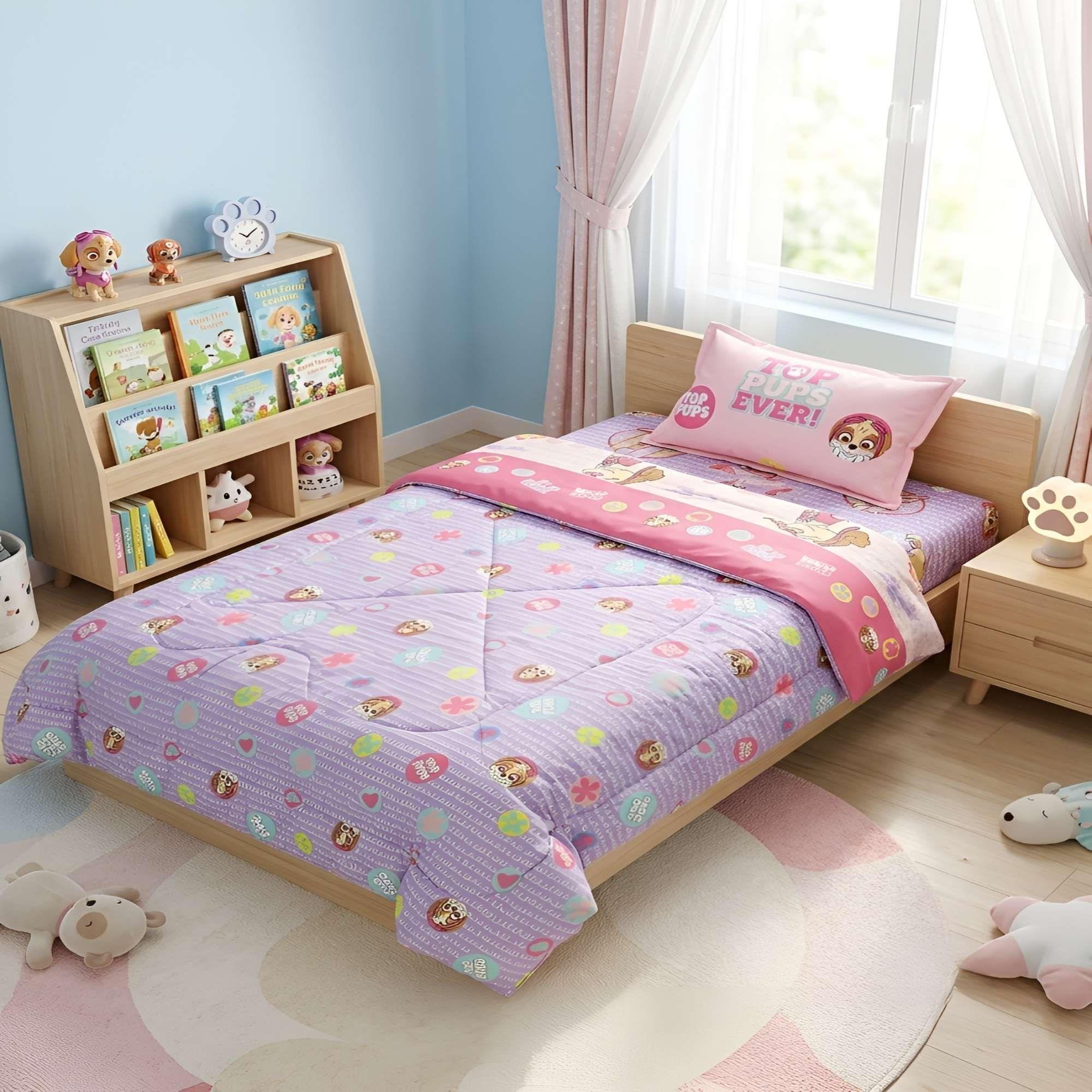 PLUMON INFANTIL REVERSIBLE PARA NIÑO Y NIÑA CON DISEÑO 1 PLAZA 02-1