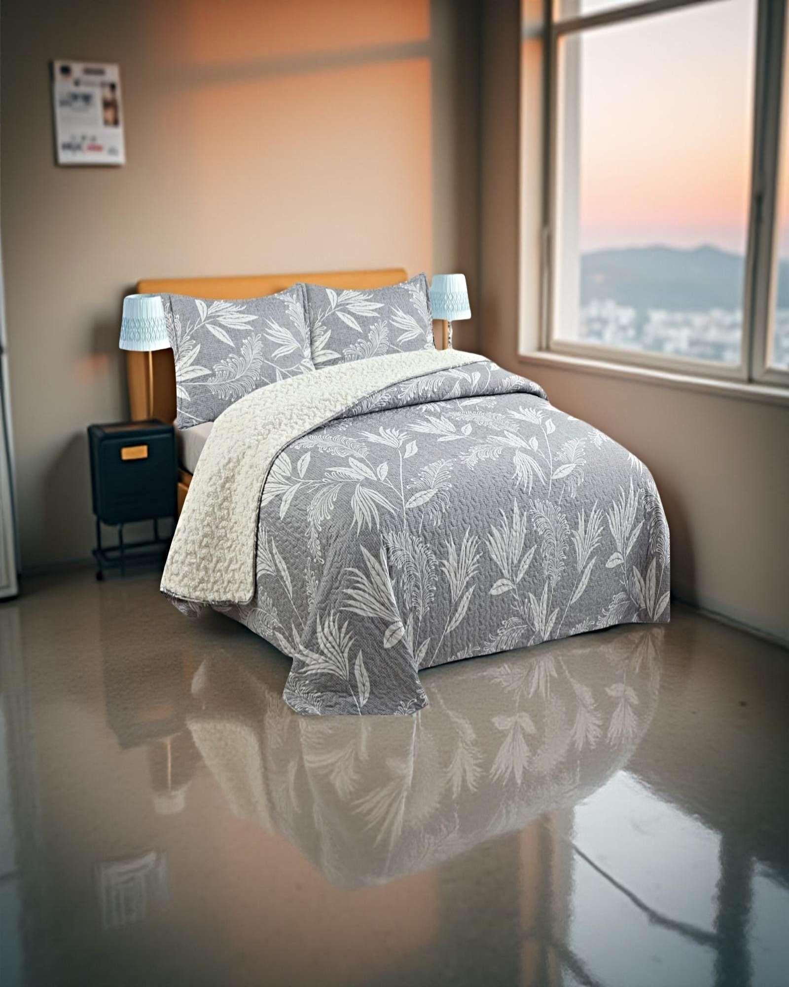 CUBRECAMA QUILT CON CHIPORRO 2P P26-2