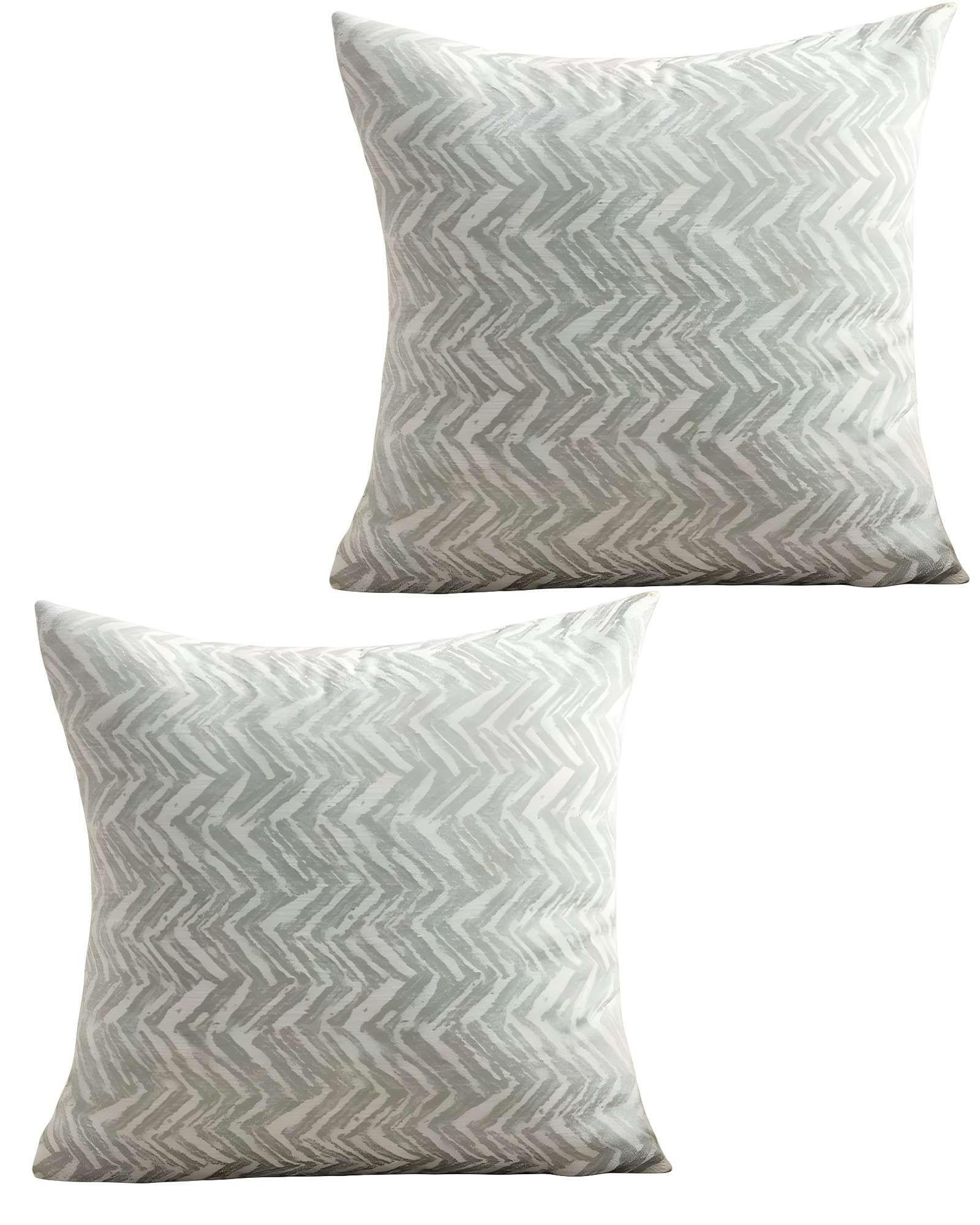 SET DE 2 FUNDAS DE COJINES DISEÑO MAILLARD 45CM X 45 CM VERDE MENTA-2