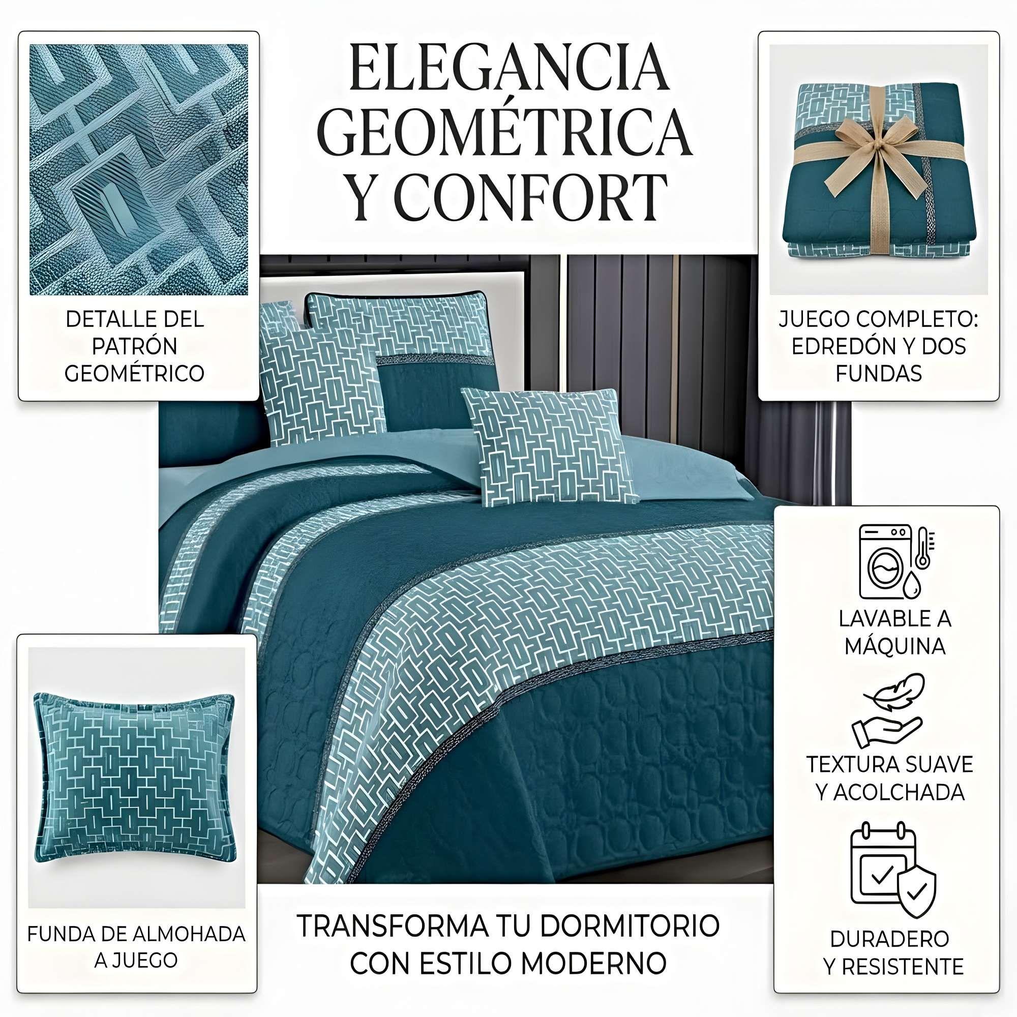CUBRECAMA QUILT DE VERANO ULTRA FRESCO PLAZA Y MEDIA C8-3