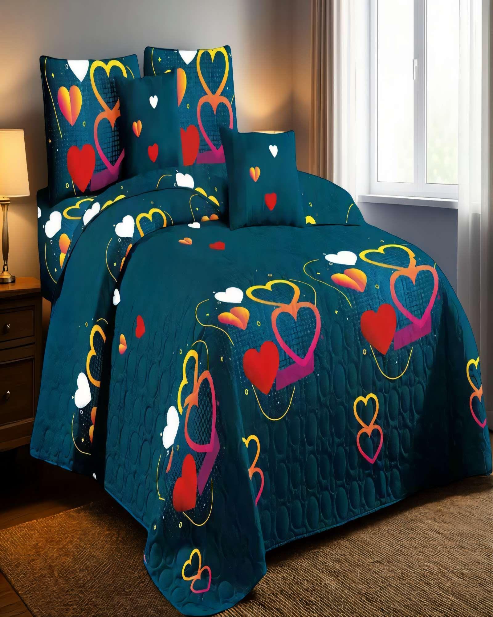 QUILT CUBRECAMA DE VERANO 2 PLAZAS CON DISENO 8-3