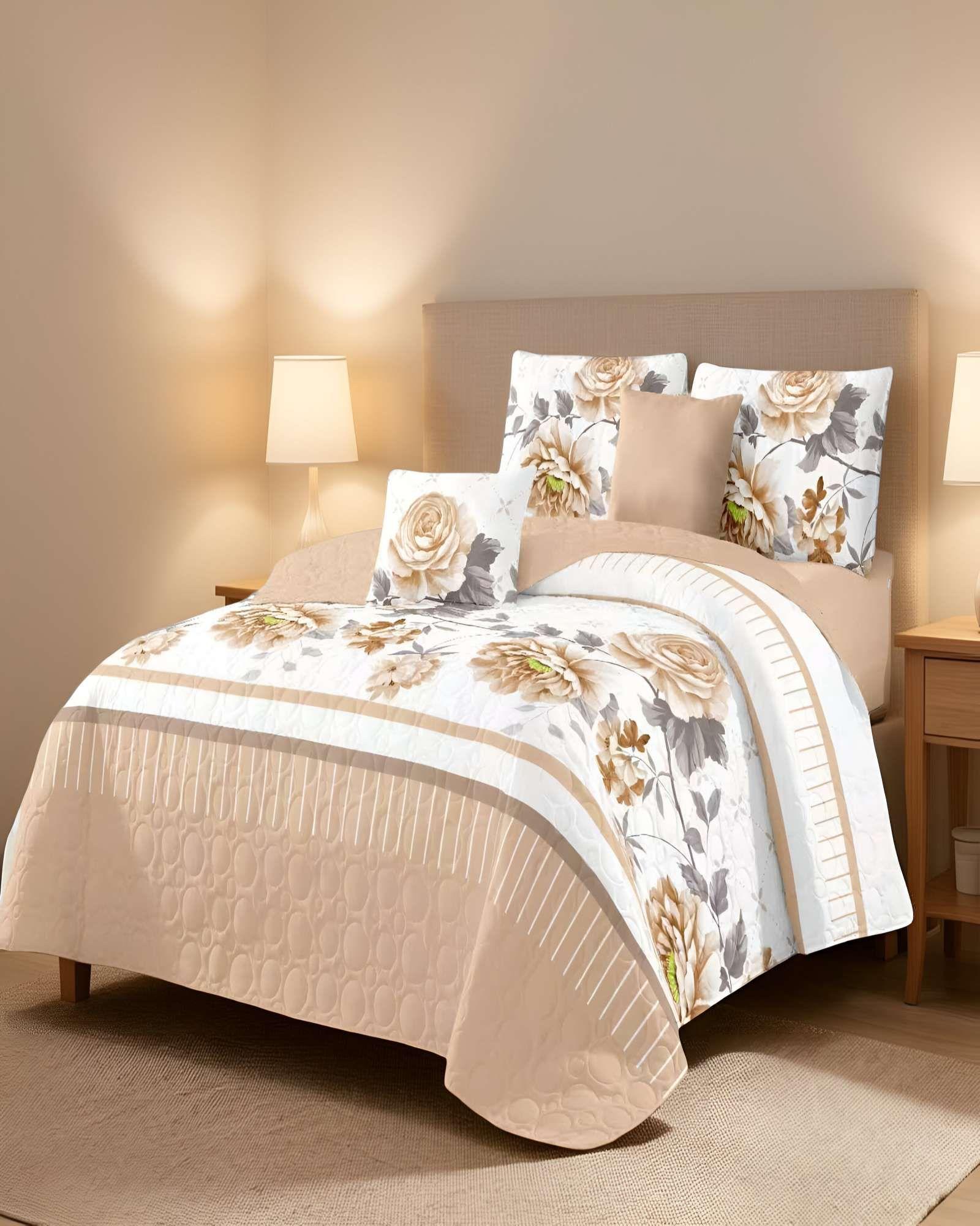 QUILT CUBRECAMA DE VERANO KING CON DISENO 11-3
