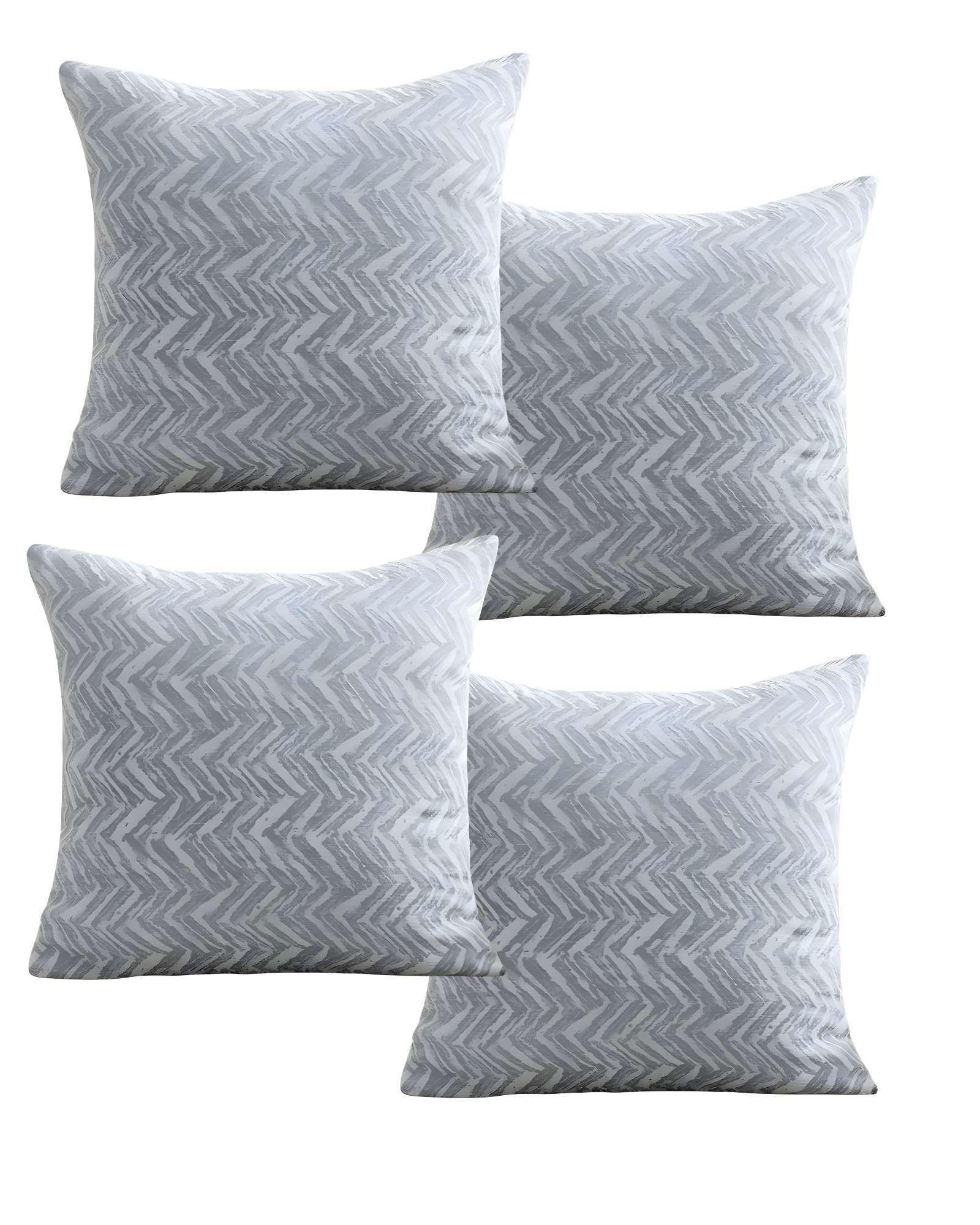 SET DE 4 FUNDAS DE COJINES DISEÑO MAILLARD 45CM X 45 CM CELESTE-2