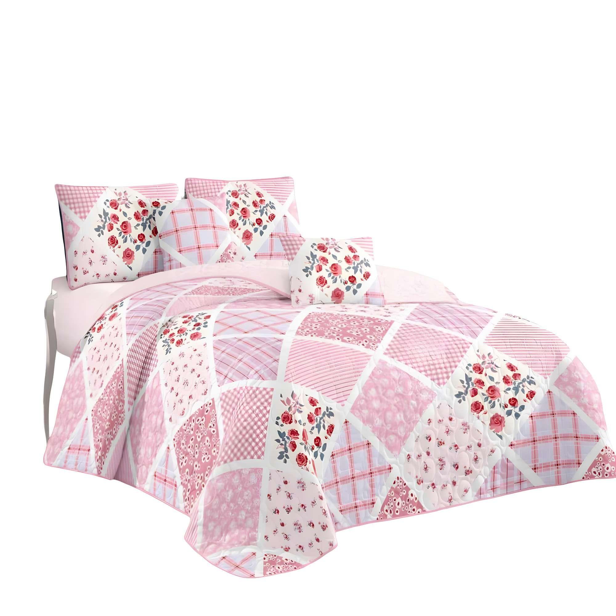 CUBRECAMA PREMIUM DE VERANO CON DISEÑO 1,5P B30-3