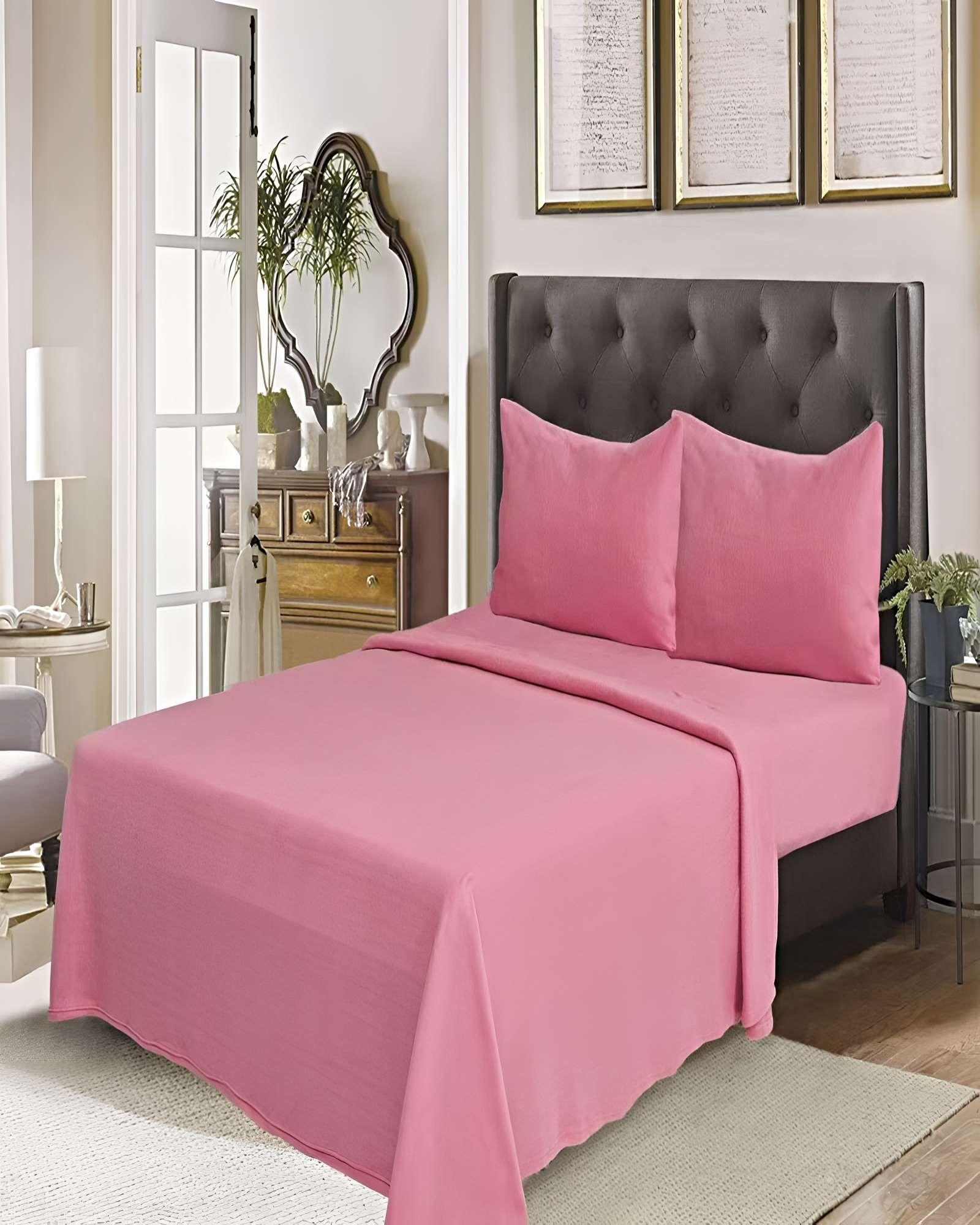 JUEGO DE SABANAS POLAR KING ROSA-3