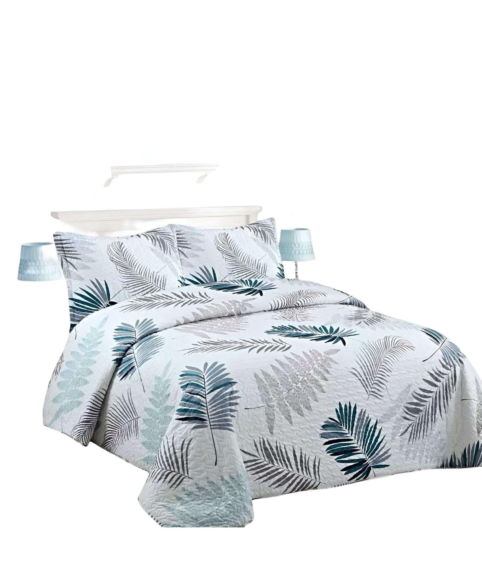 CUBRECAMA QUILT DE VERANO 2 PLAZAS A32-1