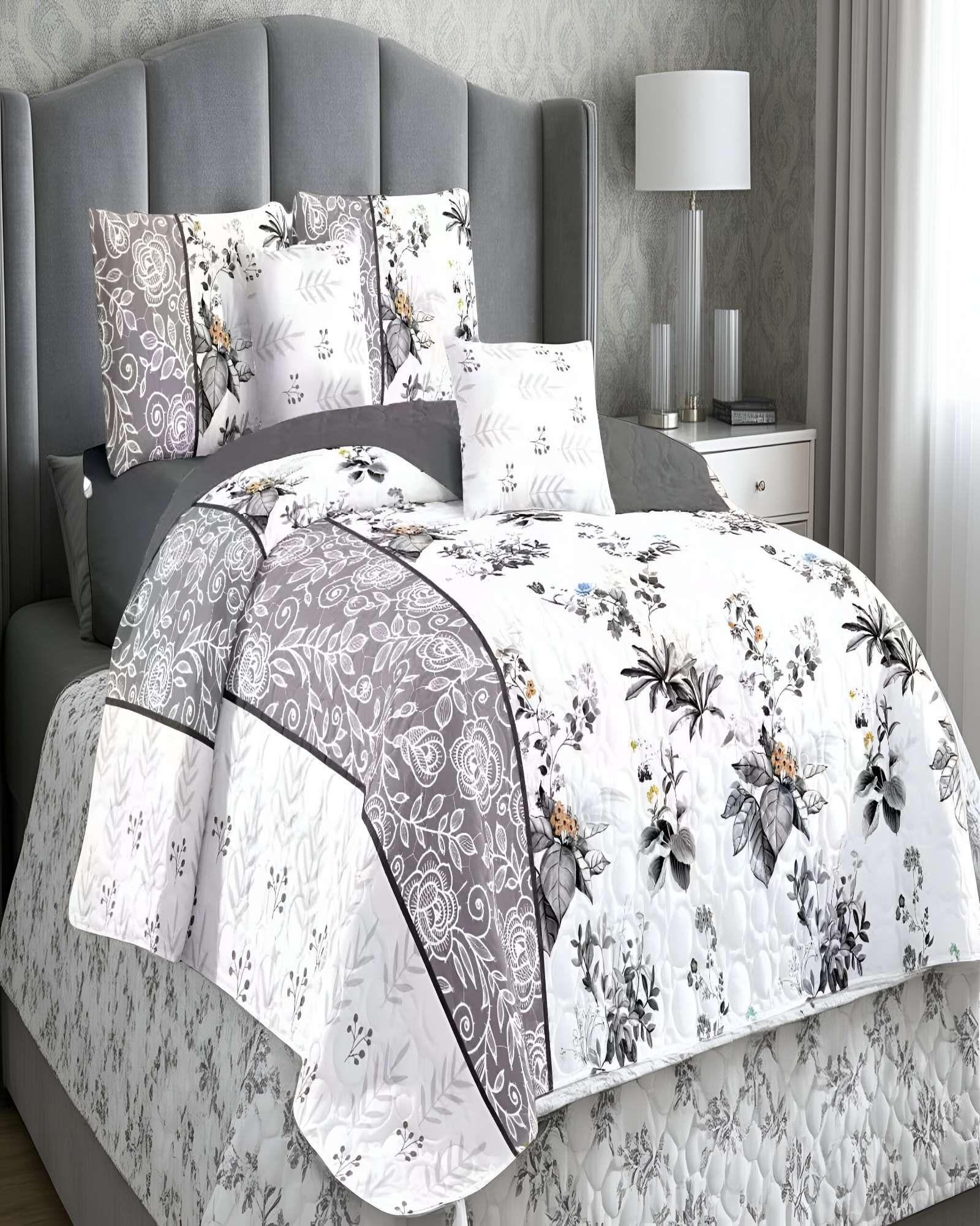 QUILT CUBRECAMA DE VERANO KING CON DISENO 5-2