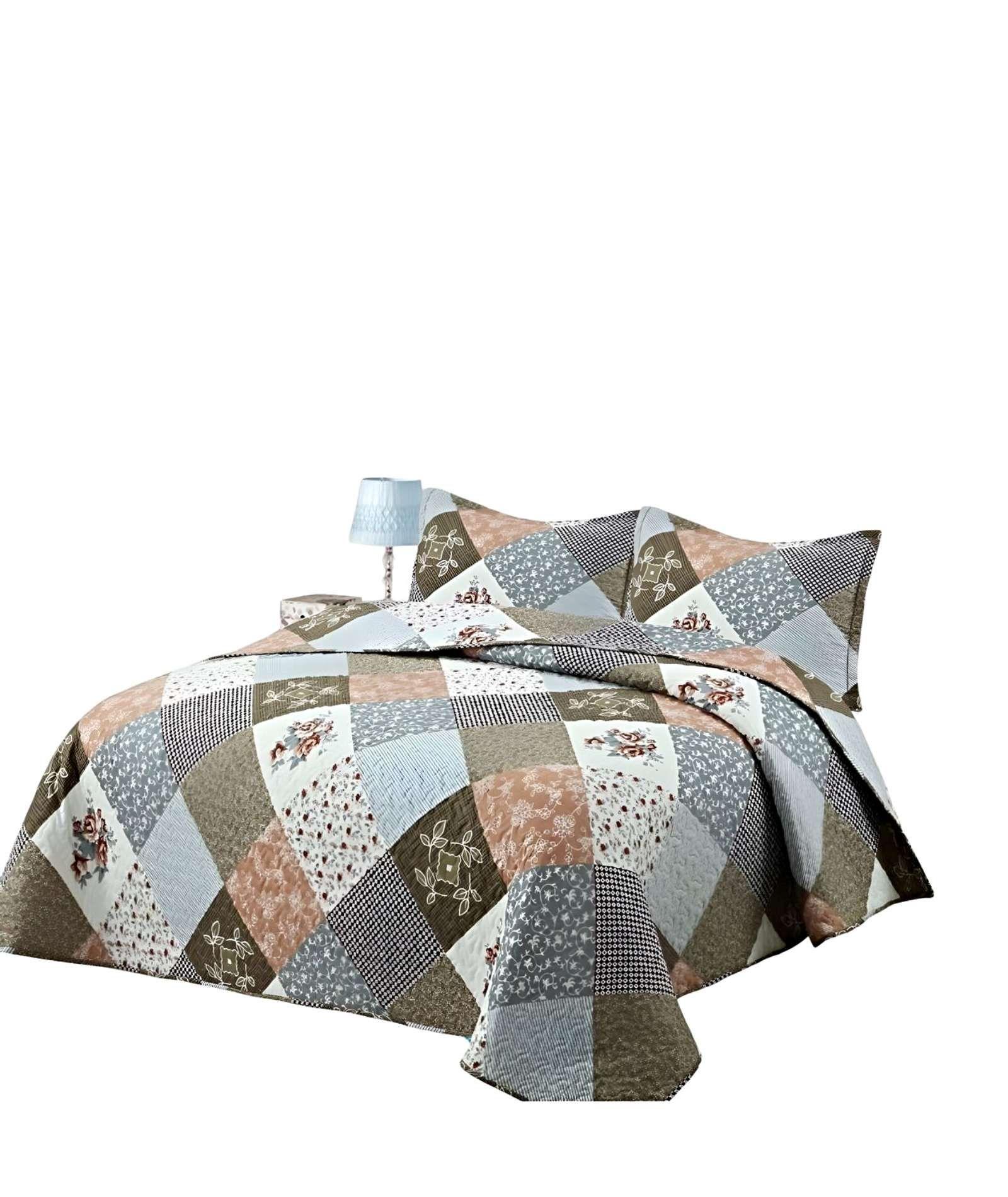 CUBRECAMA QUILT VERANO KING-SUPER KING A24-1