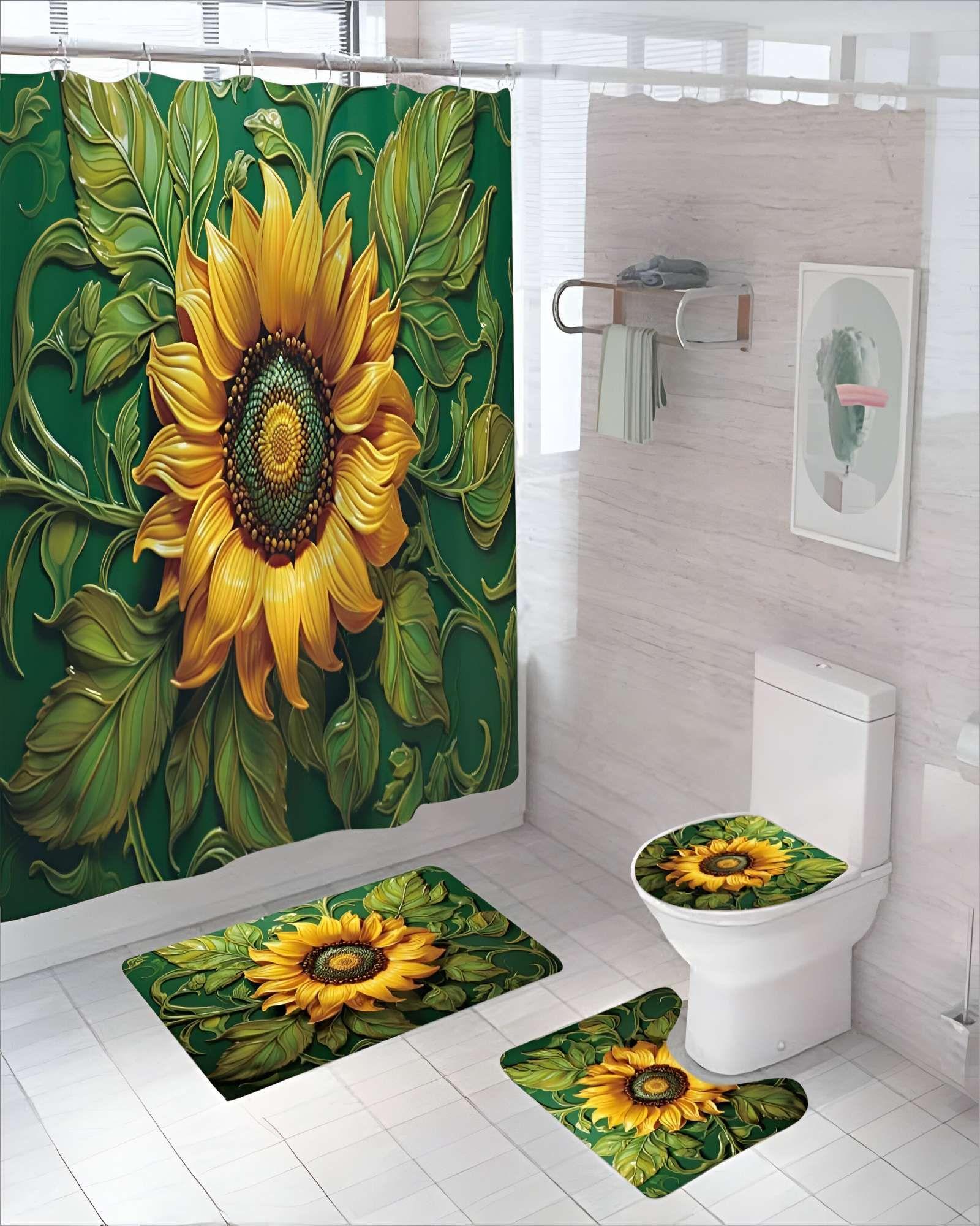 PACK DE 4 PIEZAS PARA BAÑO CON ESTAMPADO 22-2