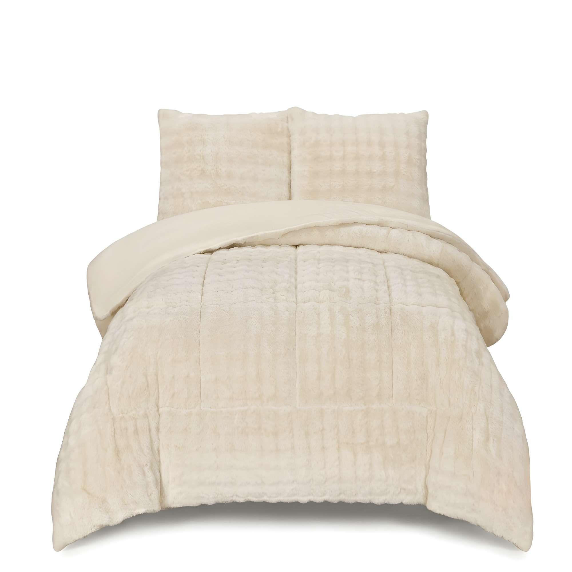 COBERTOR PREMIUM CONFORT 1.5P 180CM X 230CM COLOR BEIGE-3