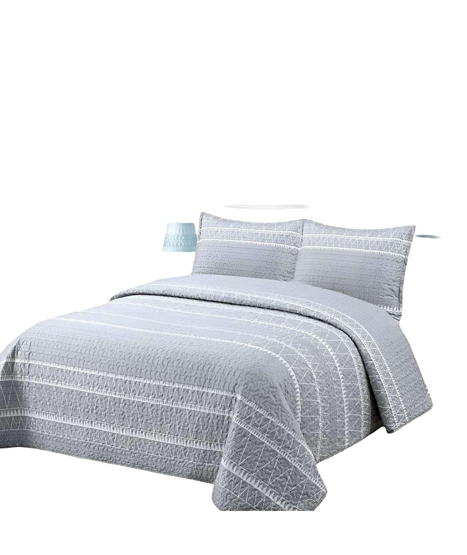 CUBRECAMA QUILT DE VERANO 2 PLAZAS A16-1