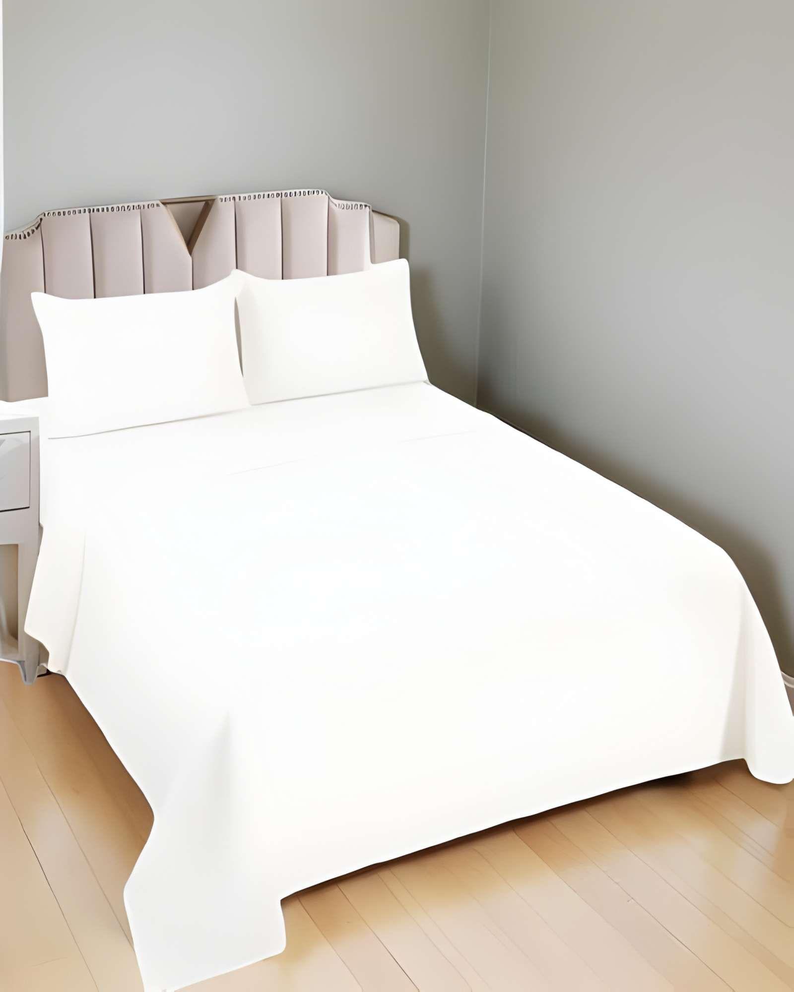 JUEGO DE SABANAS KING BLANCO K5-3