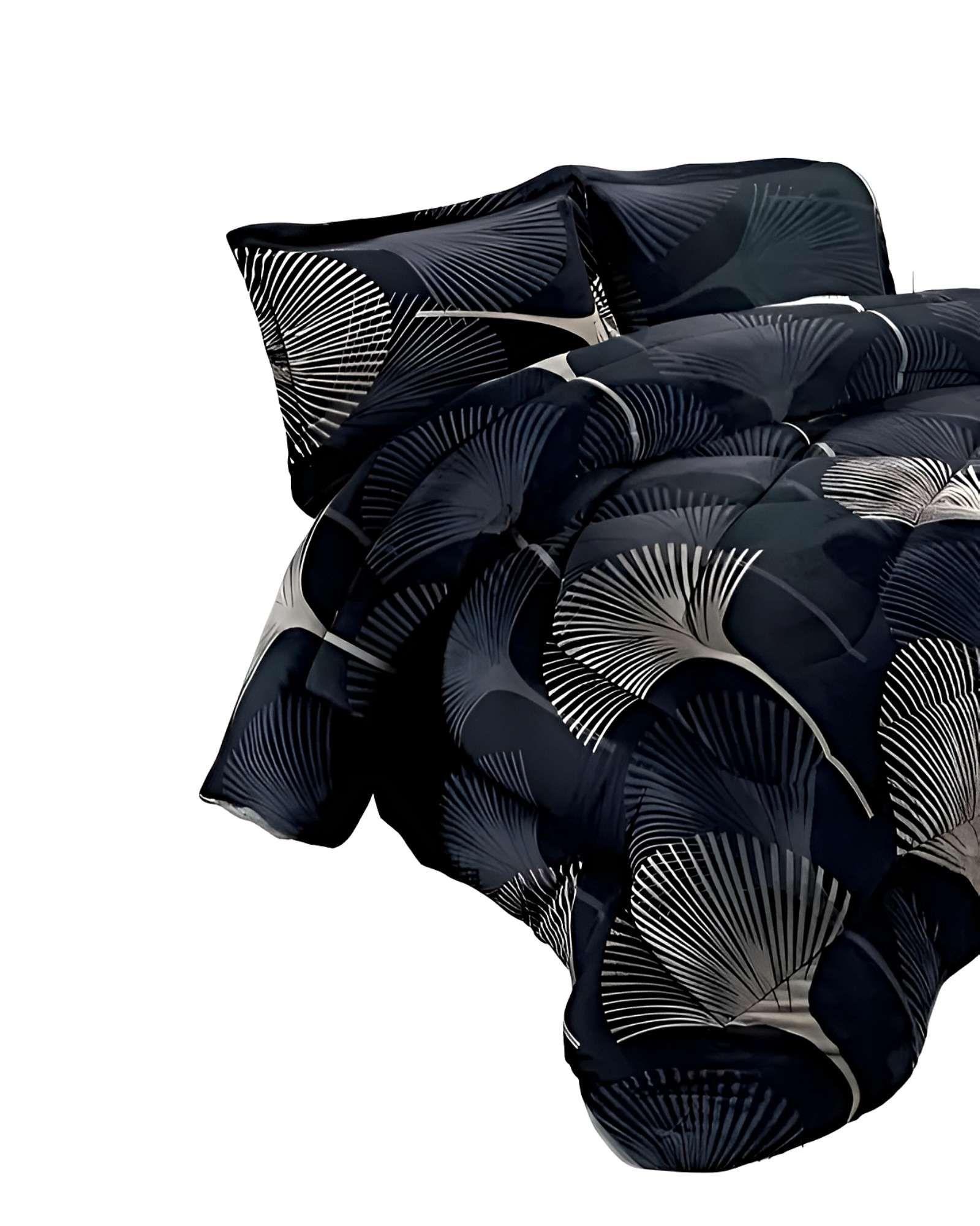 SET COBERTOR DE INVIERNO 1.5 PLAZA 180X200CM MULTICOLOR-2