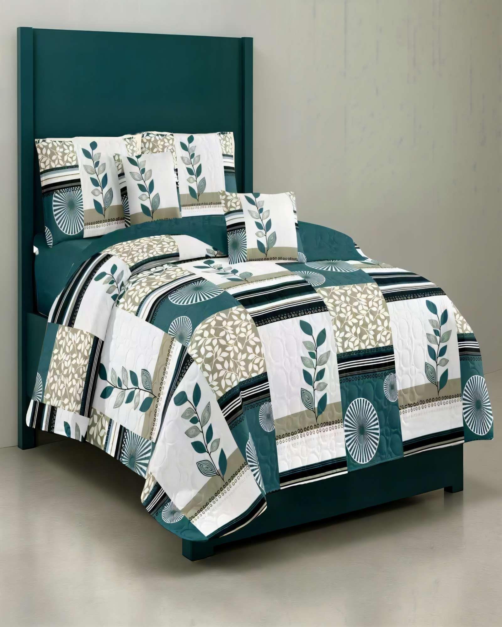 QUILT CUBRECAMA DE VERANO 1,5 PLAZAS CON DISENO 3-3
