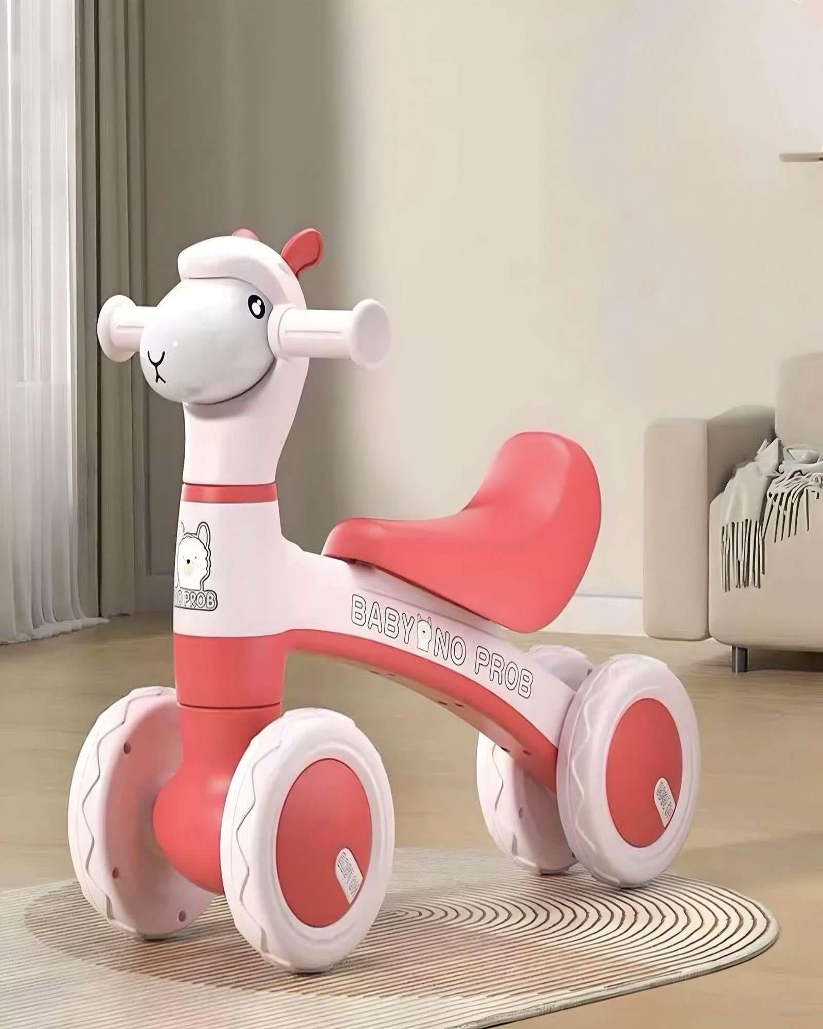 Correpasillo Bebe Estilo Bicicleta de Equilibrio Rosa-3