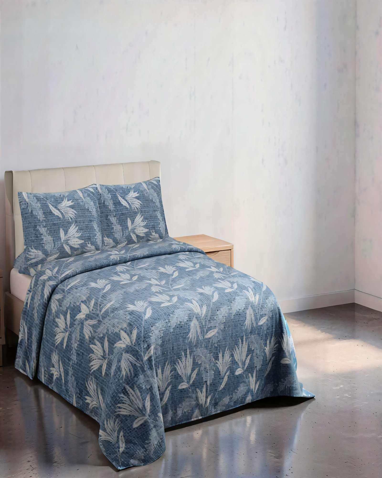 SET DE  SABANA POLAR KING CON DISEÑO 7-2