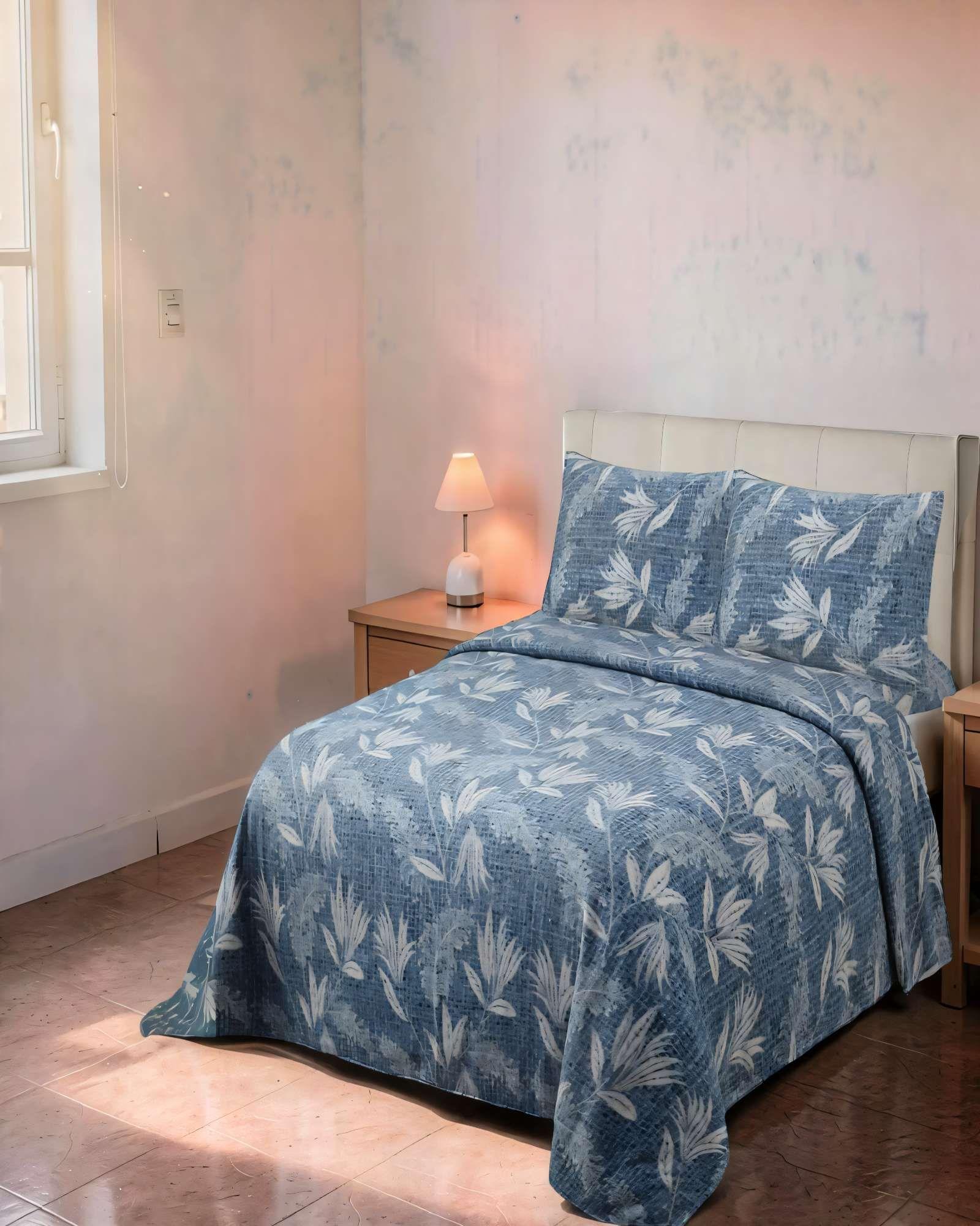 SET DE  SABANA POLAR KING CON DISEÑO 7-3