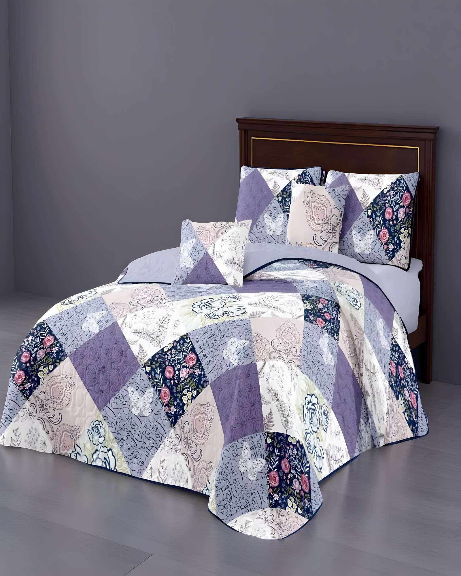 QUILT CUBRECAMA DE VERANO KING MULTICOLOR 01-3
