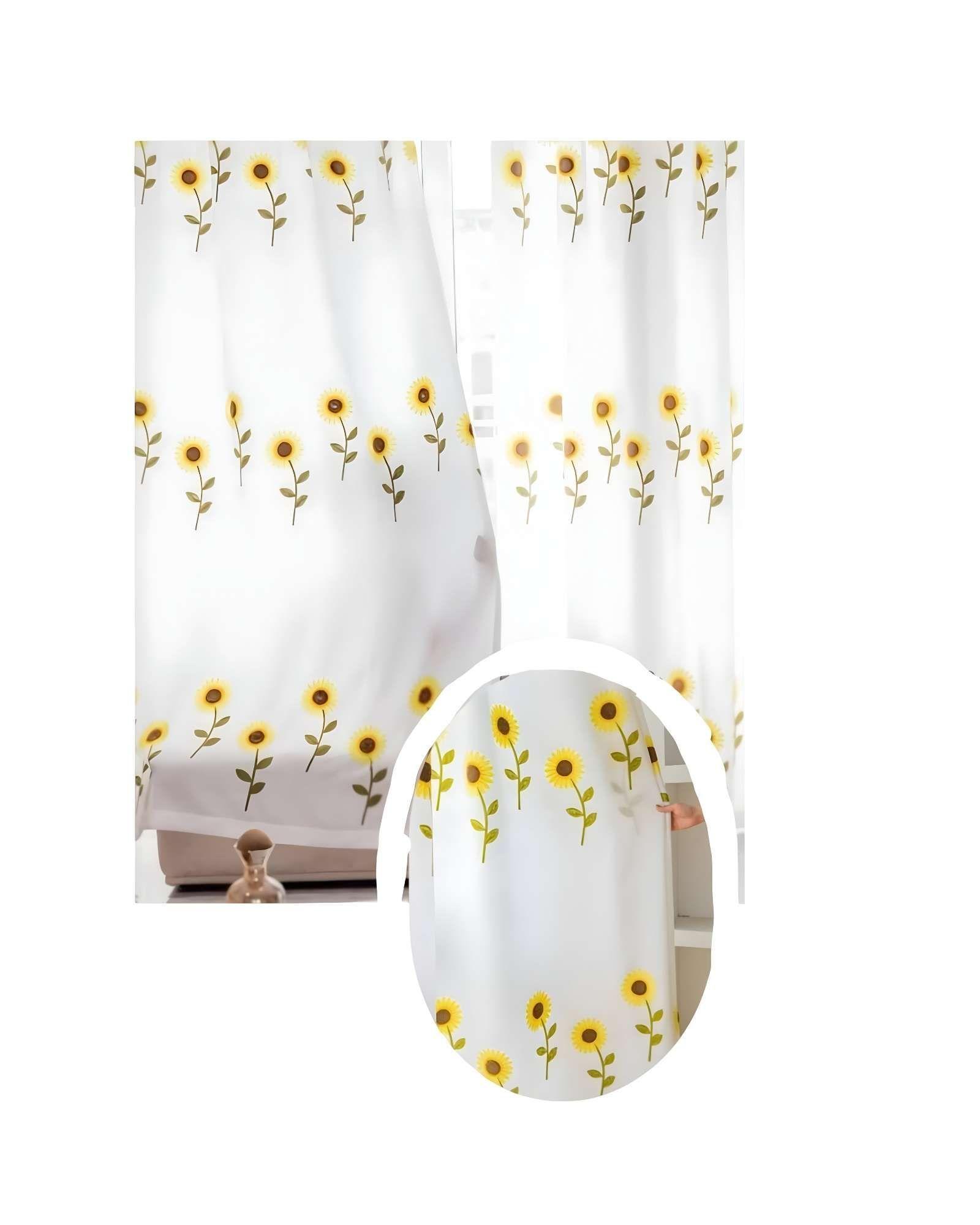 VISILLO CORTINA GIRASOL  140x230Cm 2 PAÑOS -2