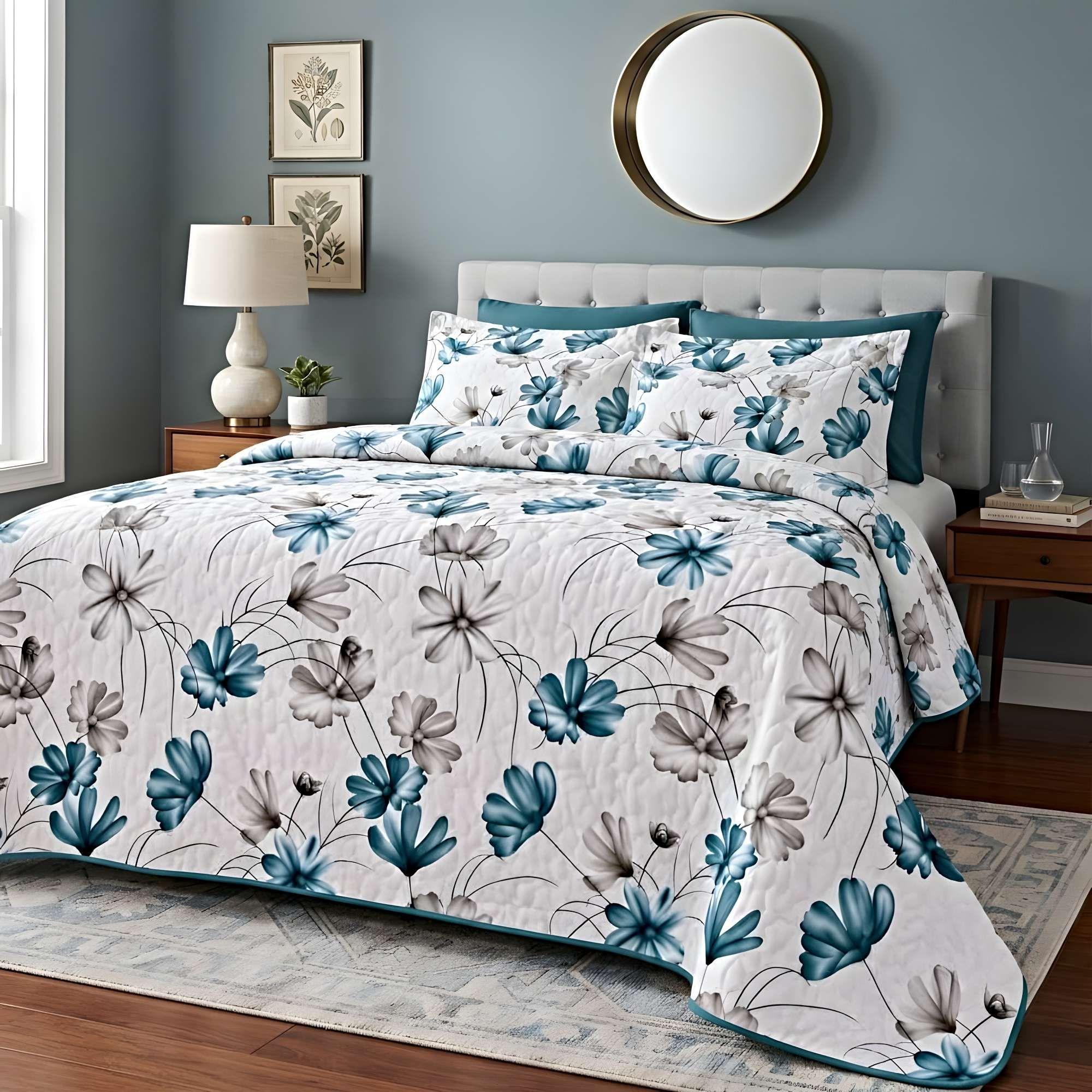 CUBRECAMA QUILT DE VERANO ULTRA FRESCO 2 PLAZAS C8-3