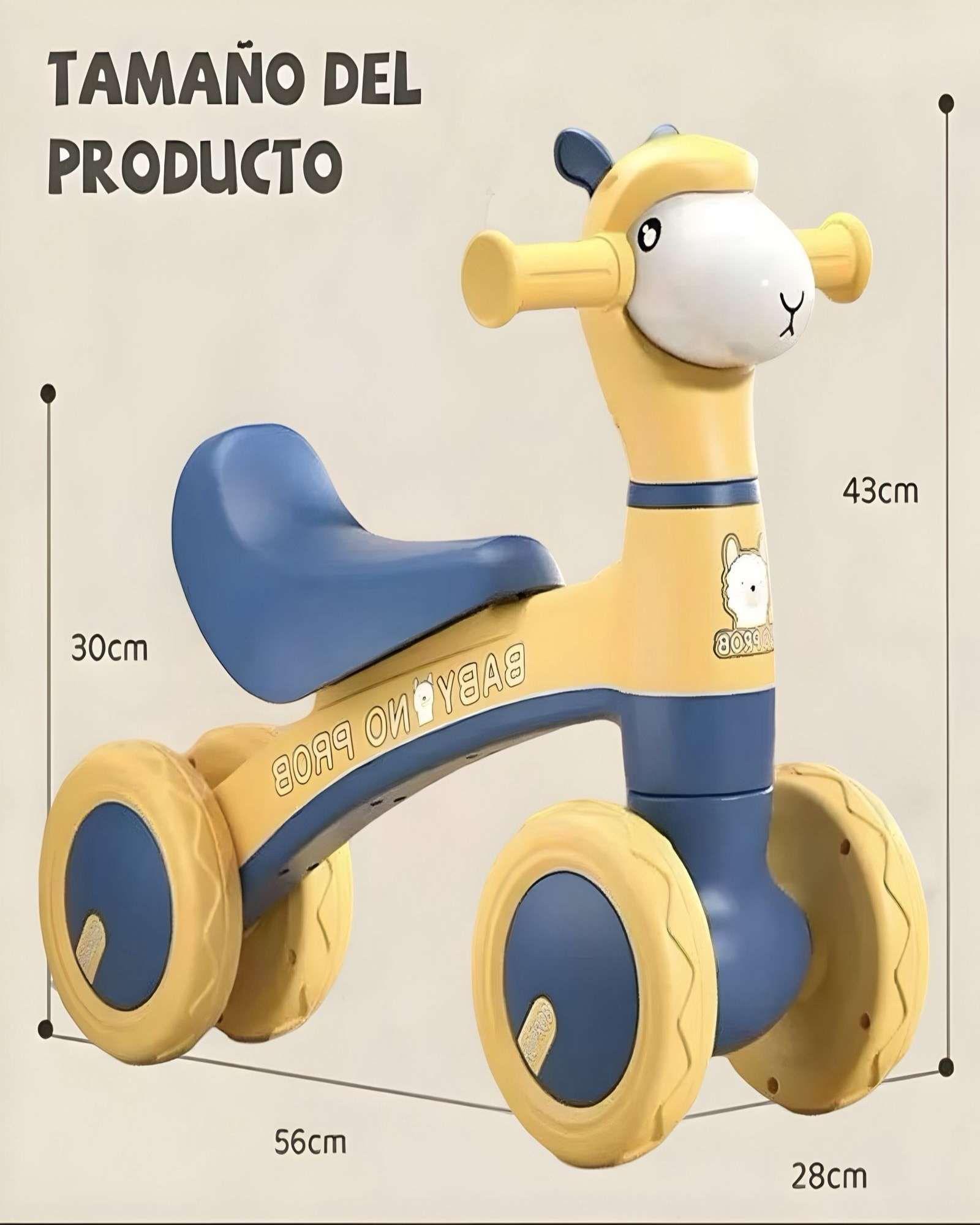 Correpasillo Bebe Estilo Bicicleta de Equilibrio Amarillo-2