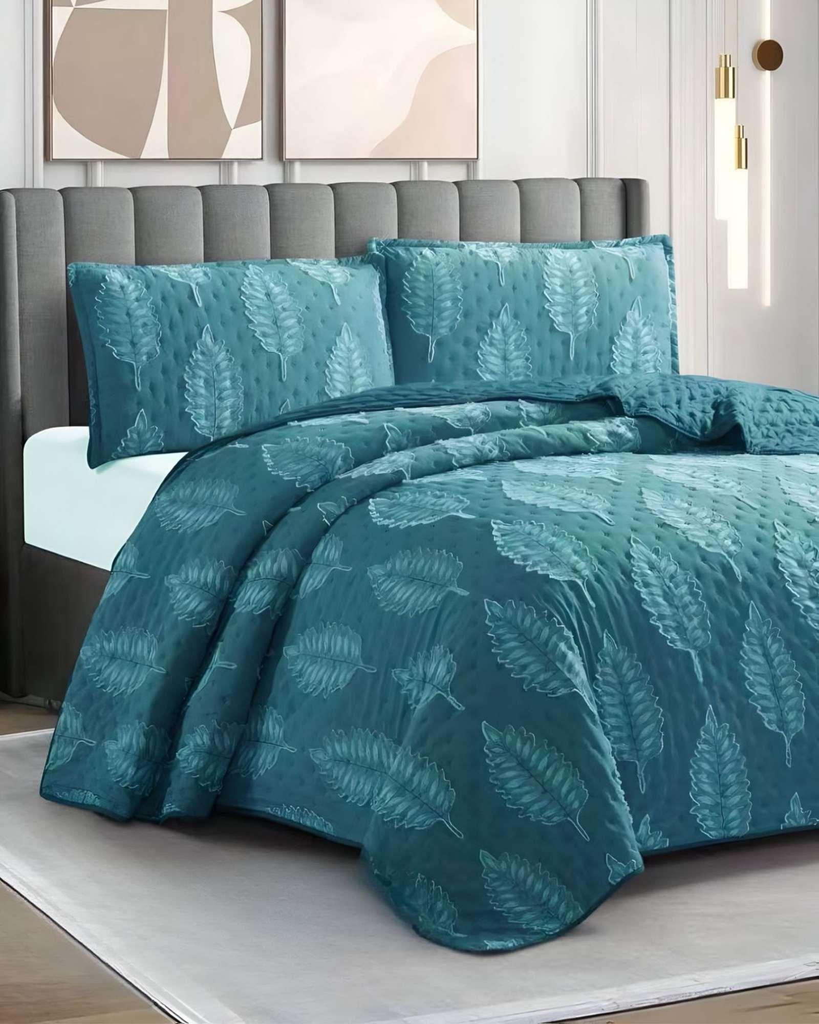 quilt cubrecama TUFTING DE LUJO SUAVE 2 PLAZAS 26-2