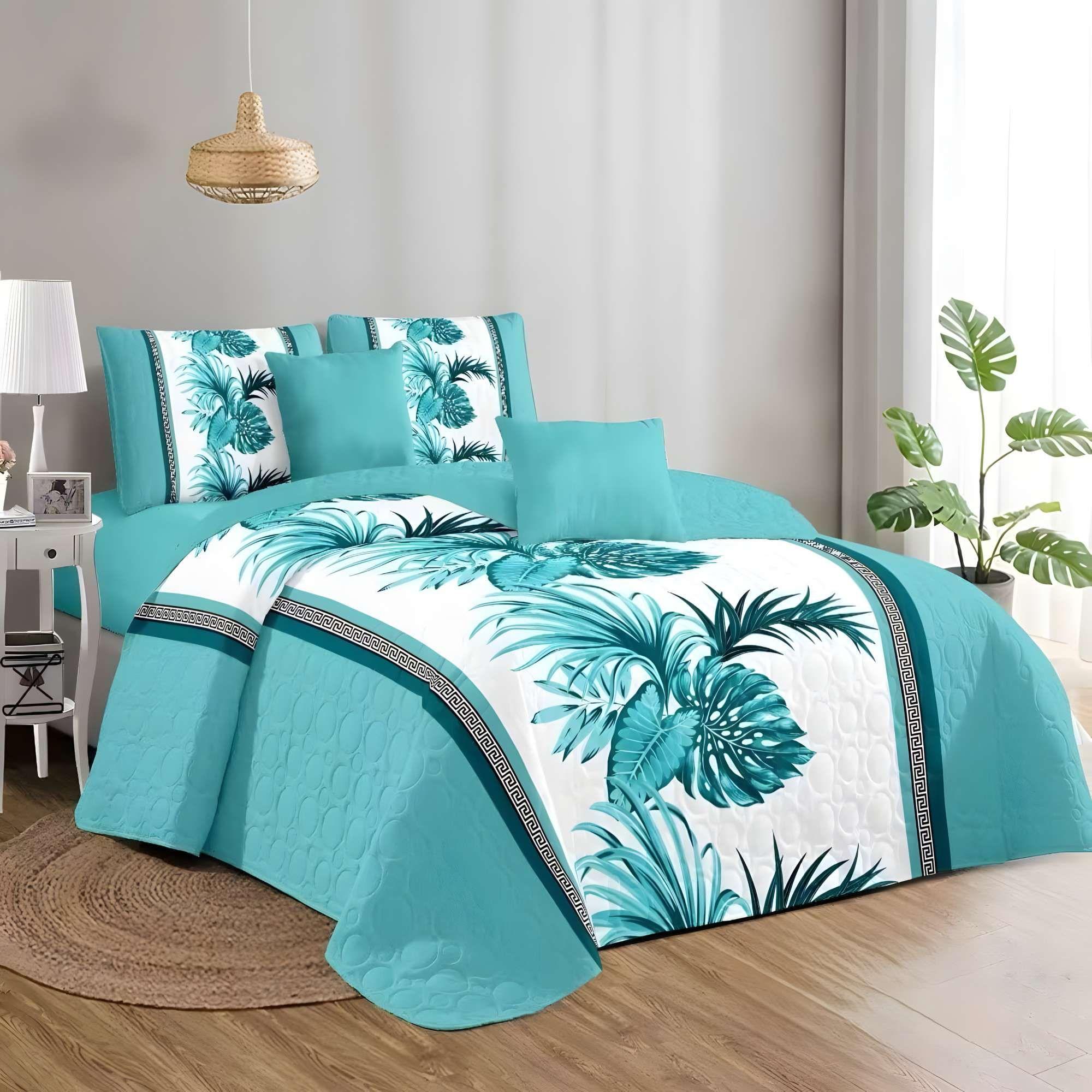 CUBRECAMA PREMIUM DE VERANO CON DISEÑO 1,5P B13-2