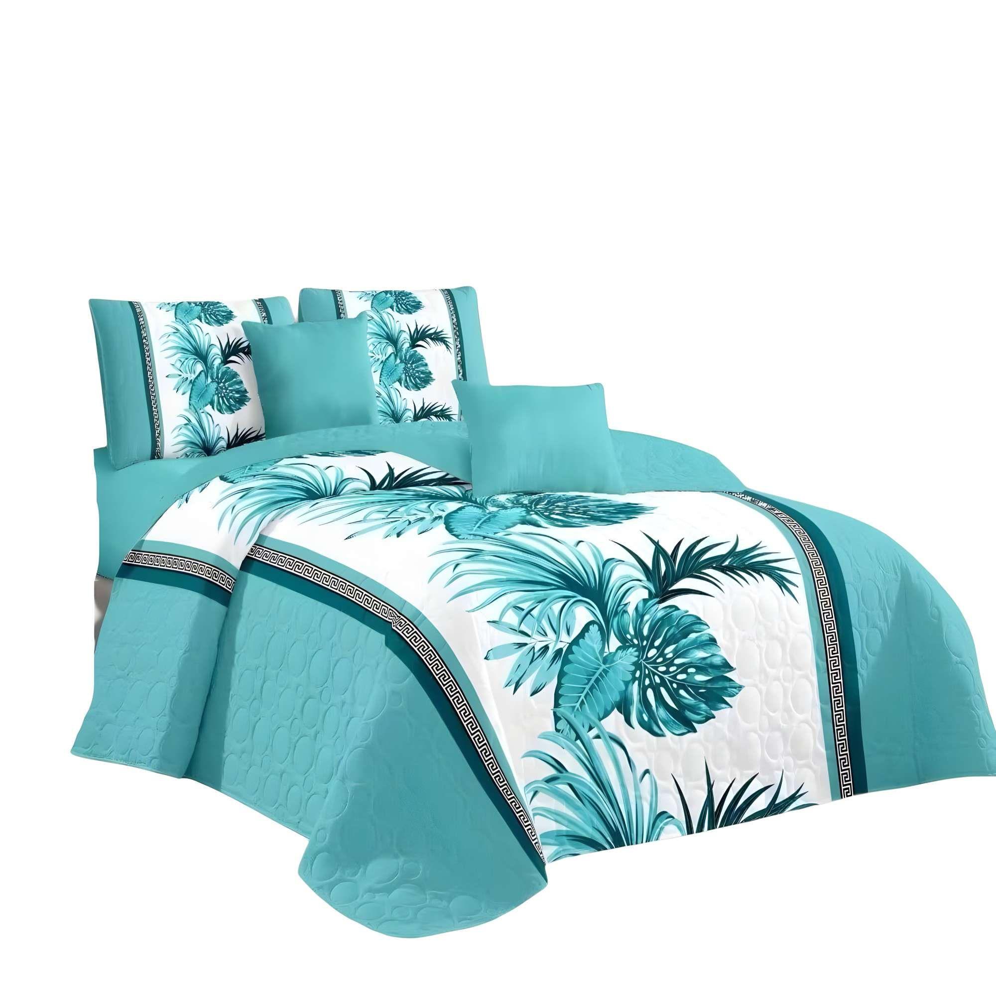 CUBRECAMA PREMIUM DE VERANO CON DISEÑO 1,5P B13-3