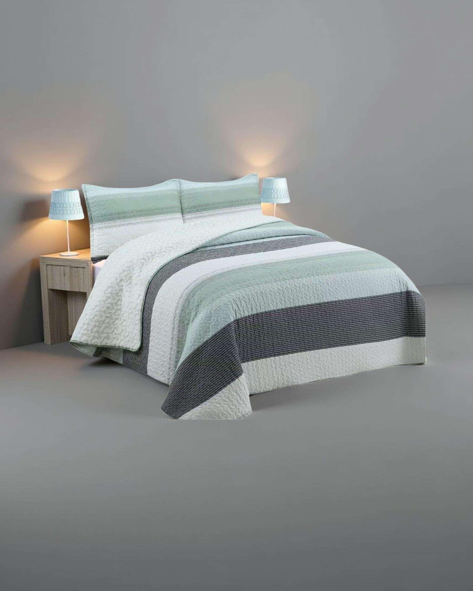 CUBRECAMA QUILT CON CHIPORRO 1.5P H26-2