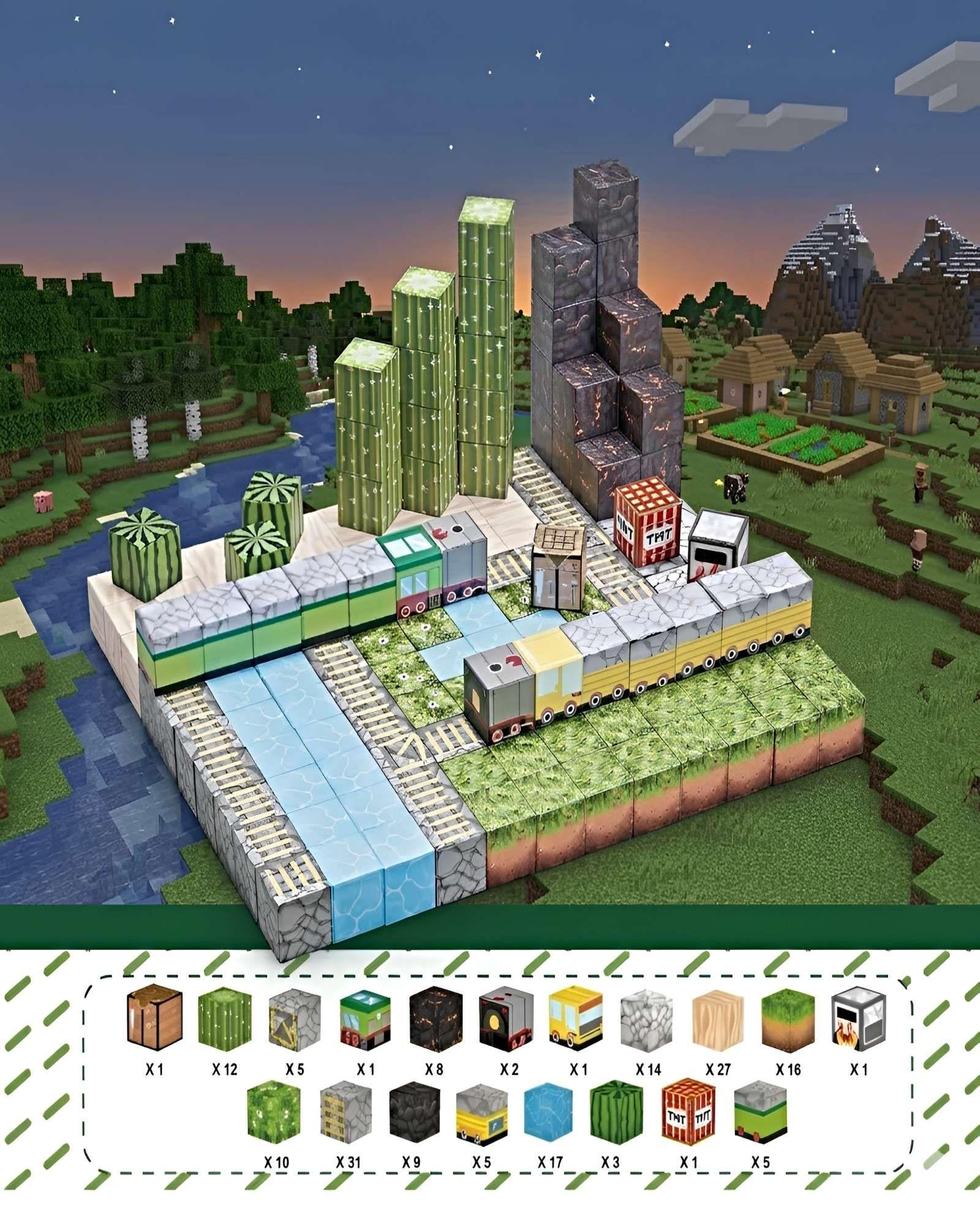 Cubo Magnético de Construcción 3D 169 piezas-2