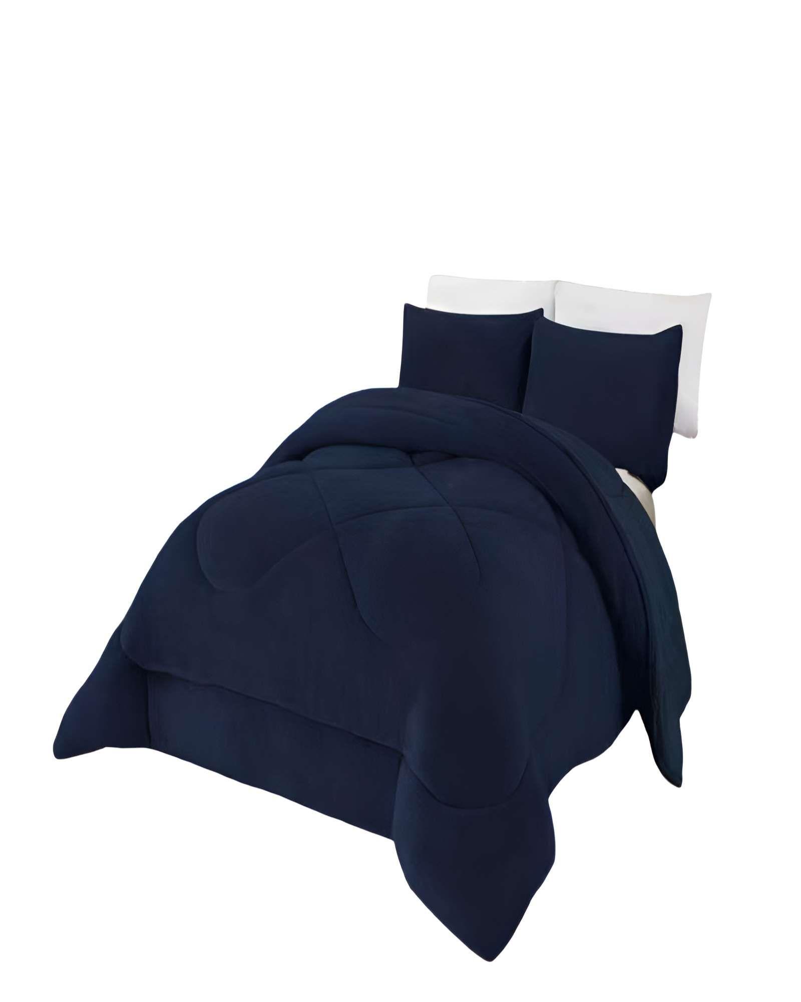 PLUMON PREMIUM 2 PLAZA 230CM X 250CM COLOR AZUL OSCURO-0