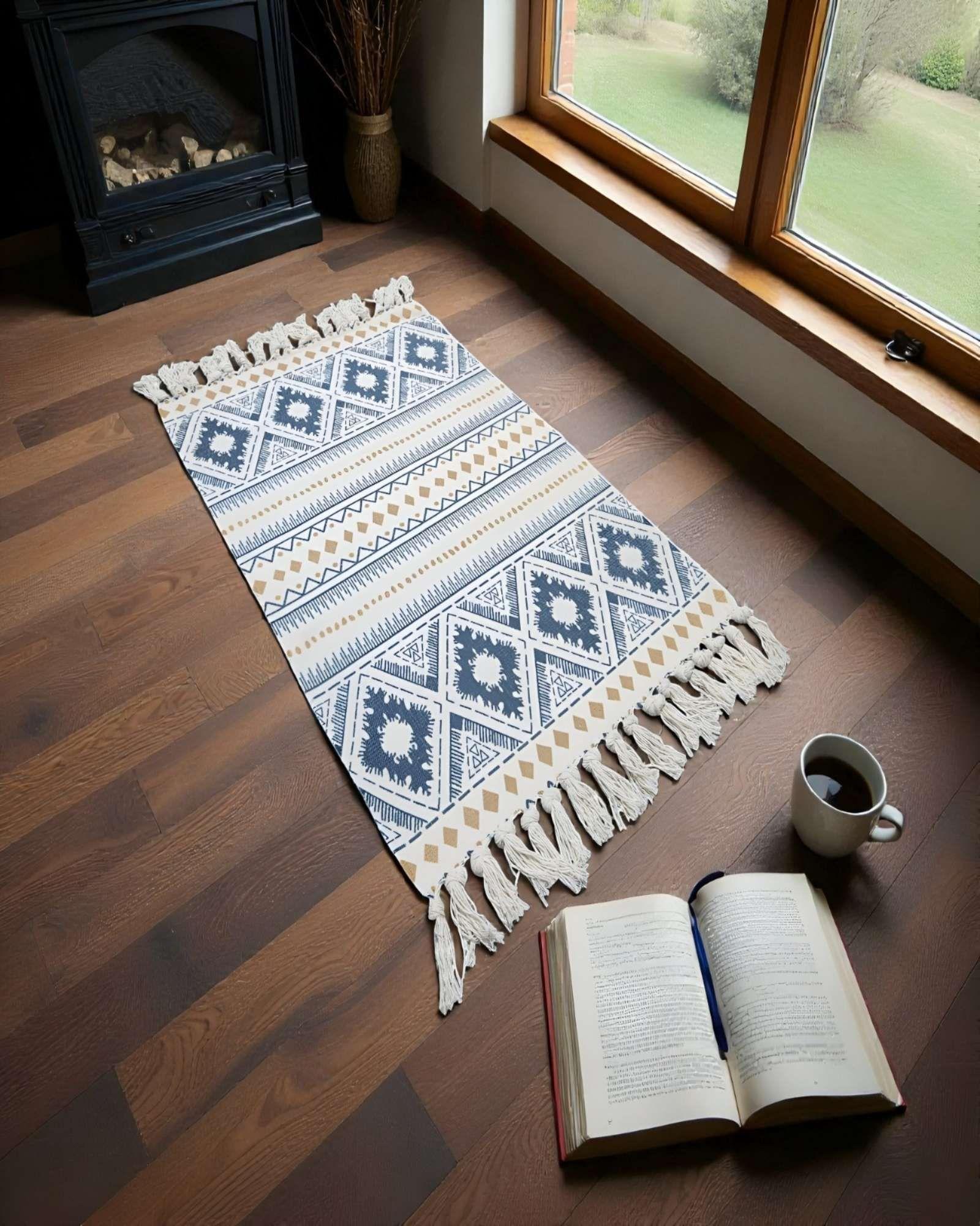 BAJADAS DE CAMAS DECORATIVAS KILIM 60x90cm 02-2