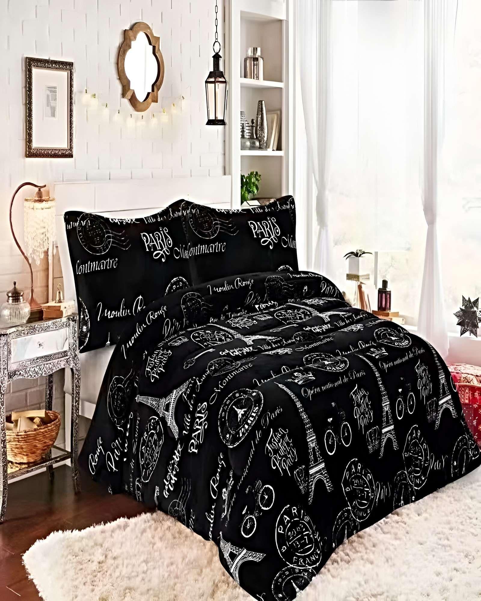 SET COBERTOR DE INVIERNO PLUSH 2 PLAZAS 230X250CM P1-2