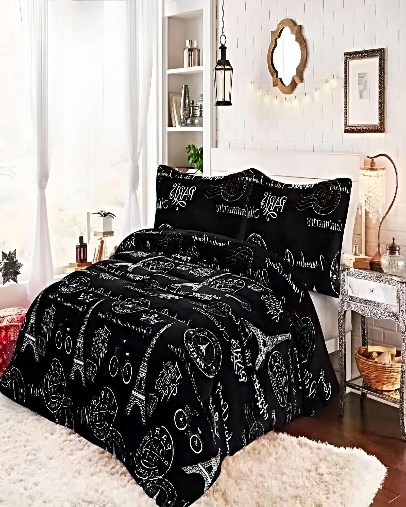 SET COBERTOR DE INVIERNO PLUSH 2 PLAZAS 230X250CM P1-3