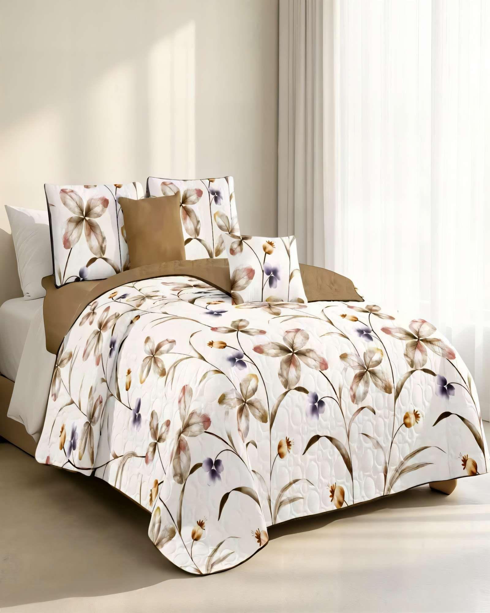 QUILT CUBRECAMA DE VERANO 2 PLAZAS CON DISENO 14-2