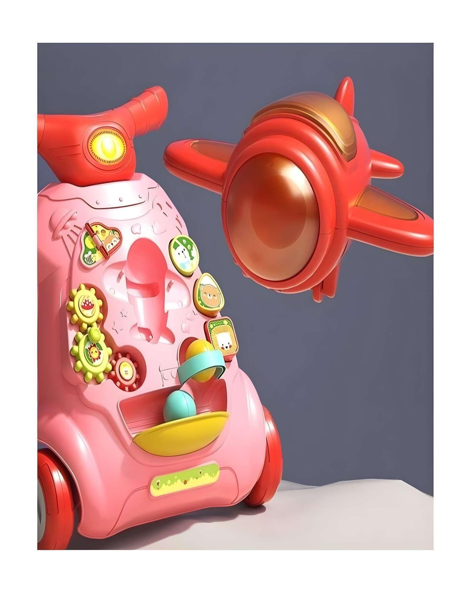 CAMINADOR PARA BEBE 5 EN 1 COLOR ROSADO-3