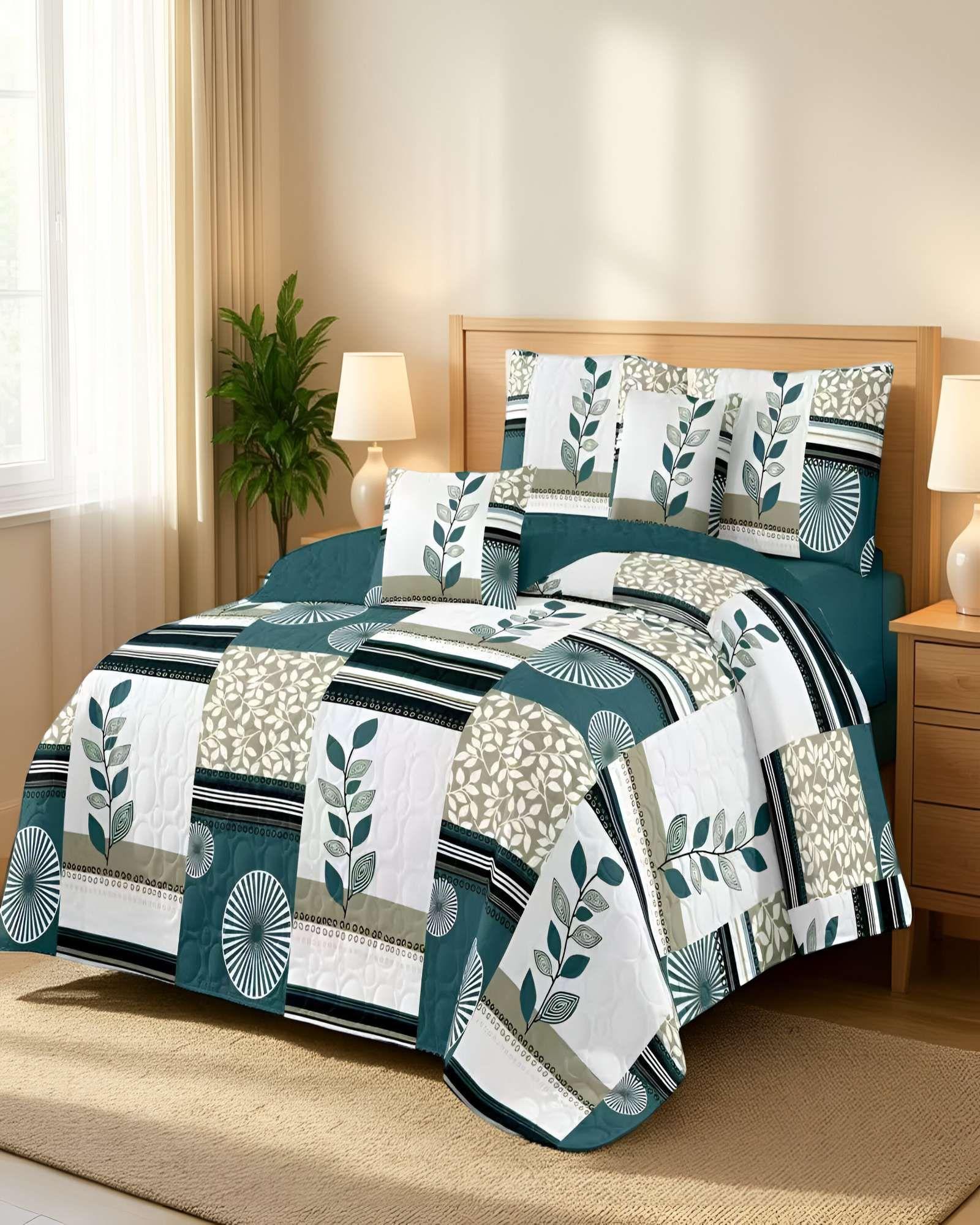 QUILT CUBRECAMA DE VERANO KING CON DISENO 10-3