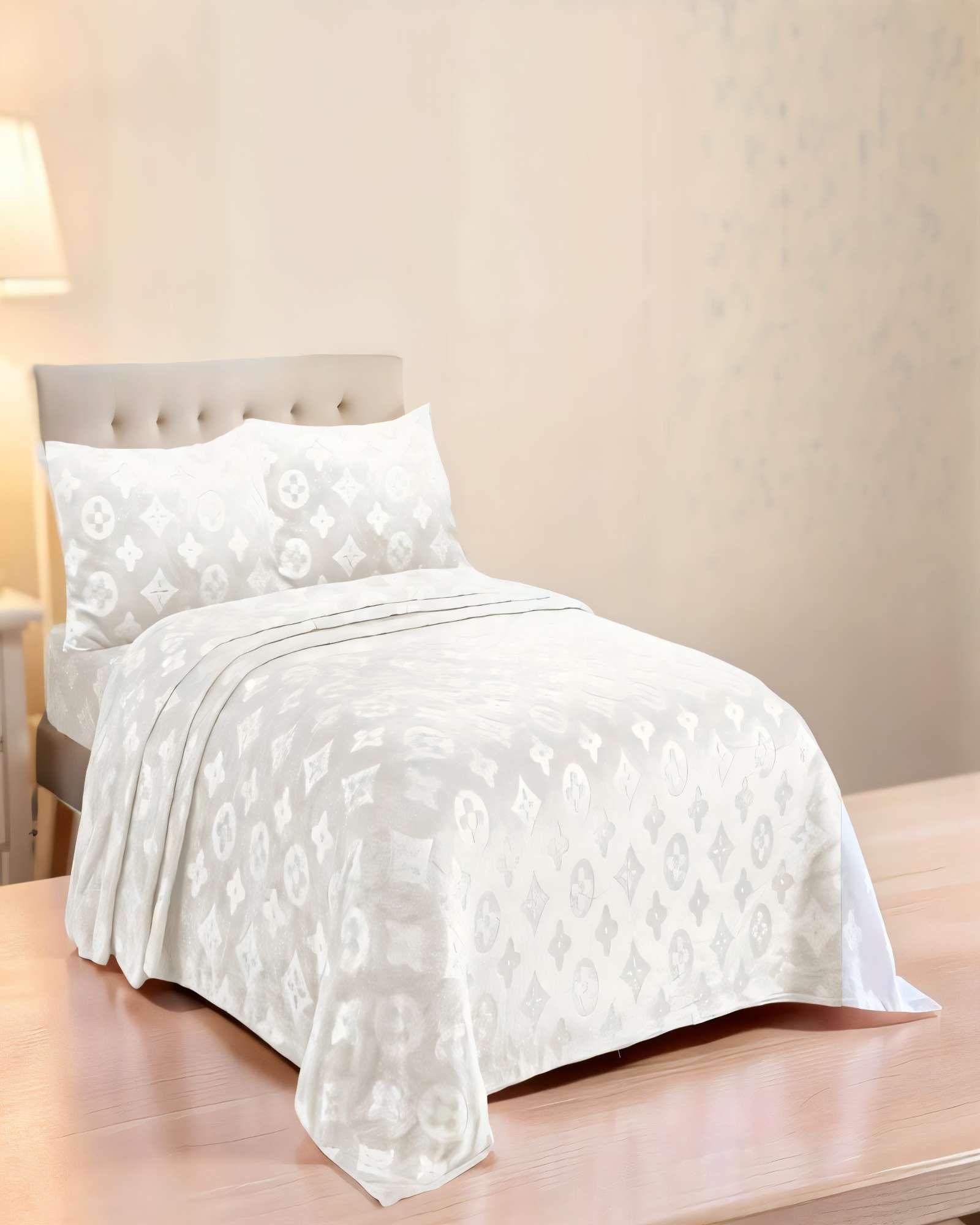 SET DE  SABANA POLAR PLUSH 2 PLAZAS COLOR BLANCO-3